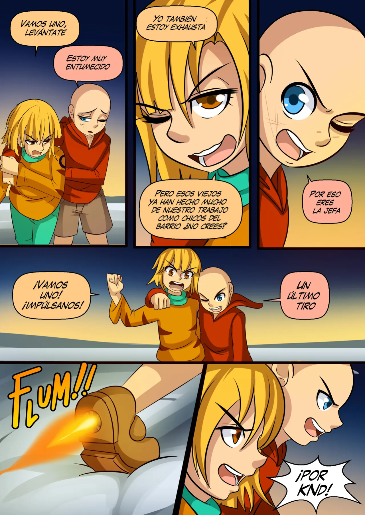 KND: The Fall (Spanish) [Accel Art]