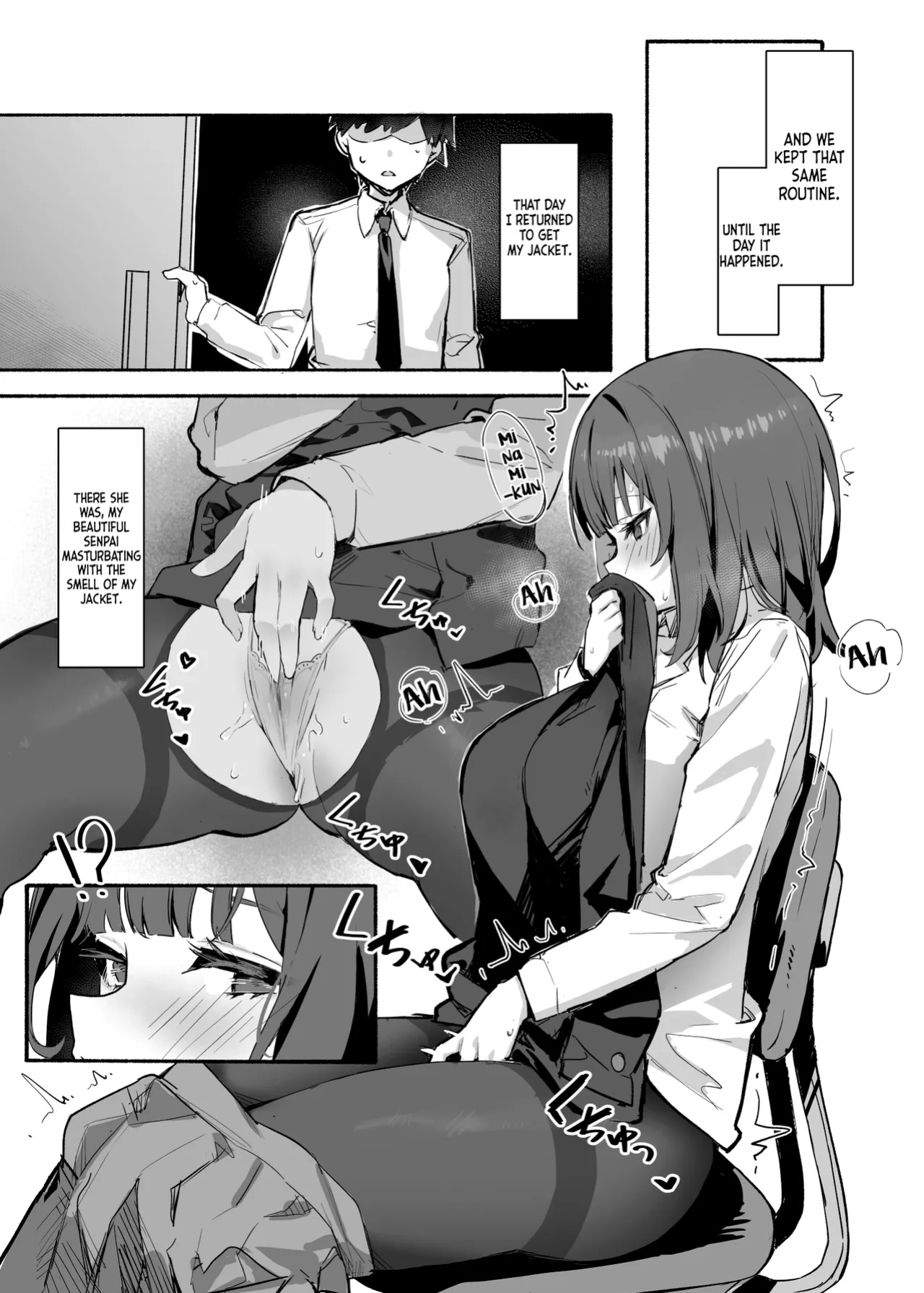 [Mikeneko (simao)] Akogare no Senpai to Boku no Himitsu - My Secret with My Admired Senpai.
