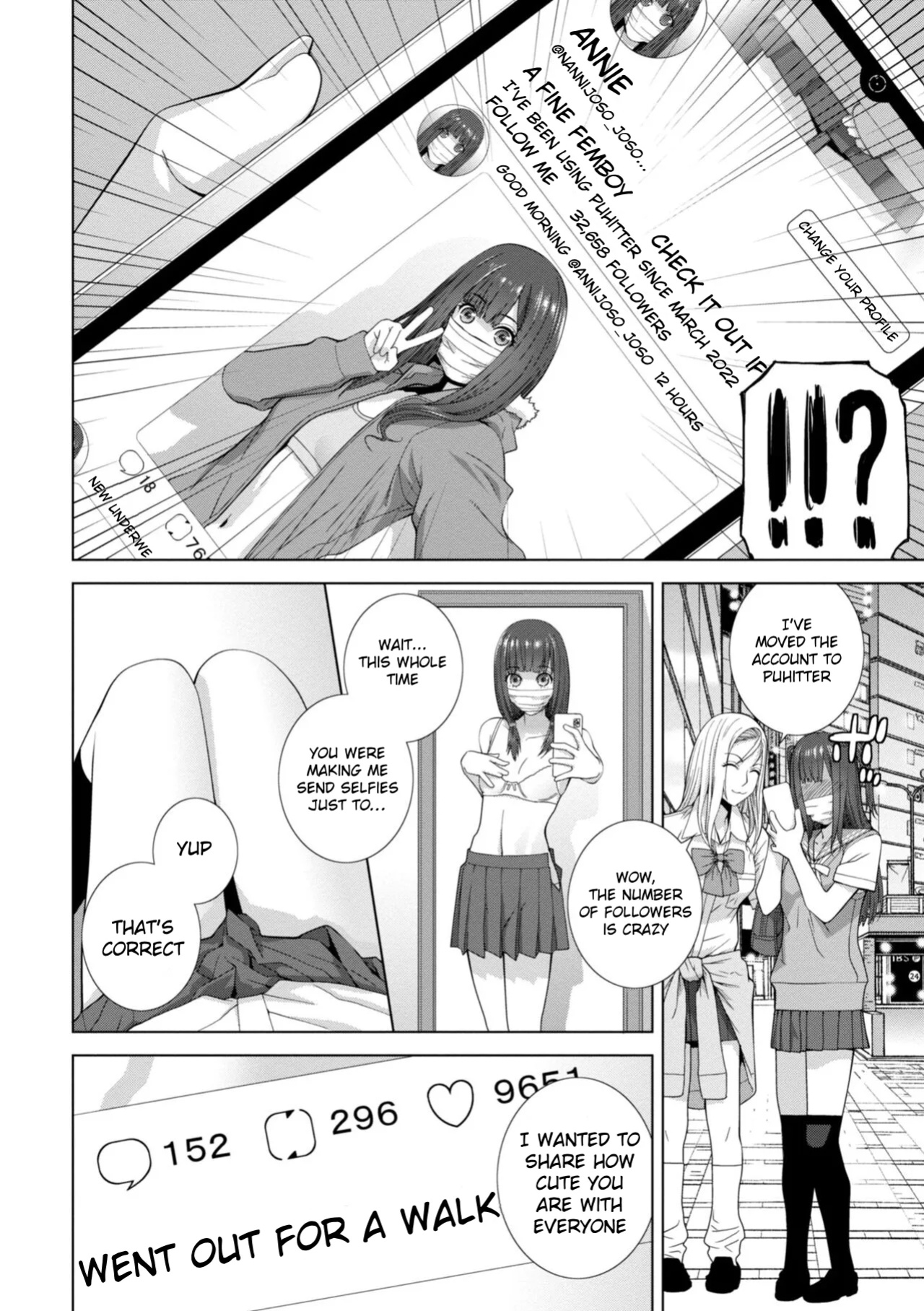 Forced into Cross-Dressing by My Younger Sister (Ch 1-4 + extras)