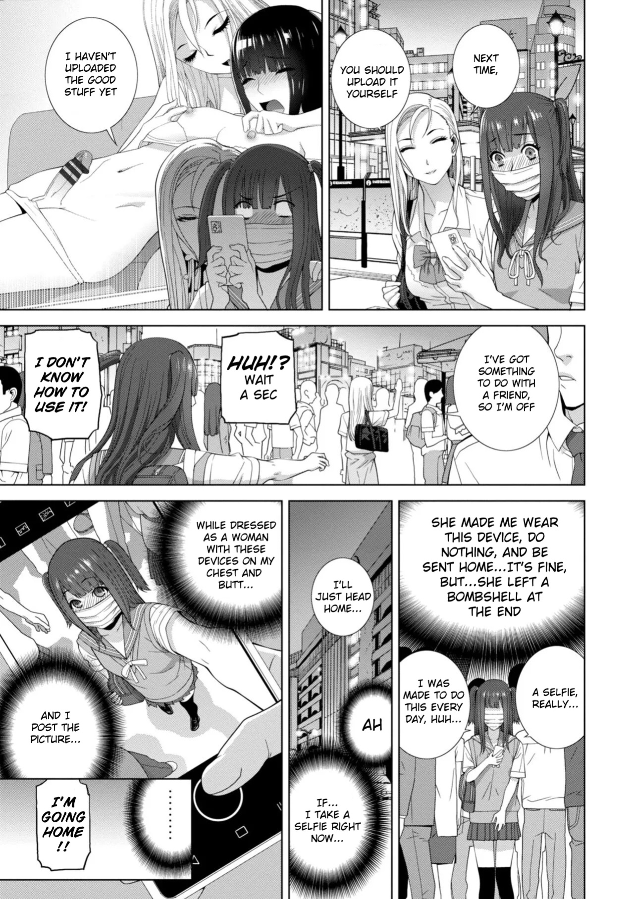Forced into Cross-Dressing by My Younger Sister (Ch 1-4 + extras)