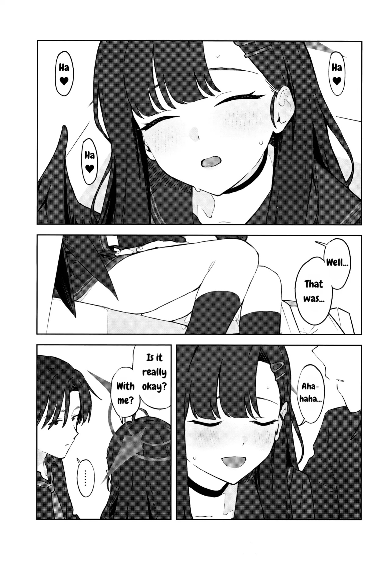 (C105) [Titano-makhia (Mikaduchi)] I love you! (Blue Archive) [DefinitelyNotPixel]