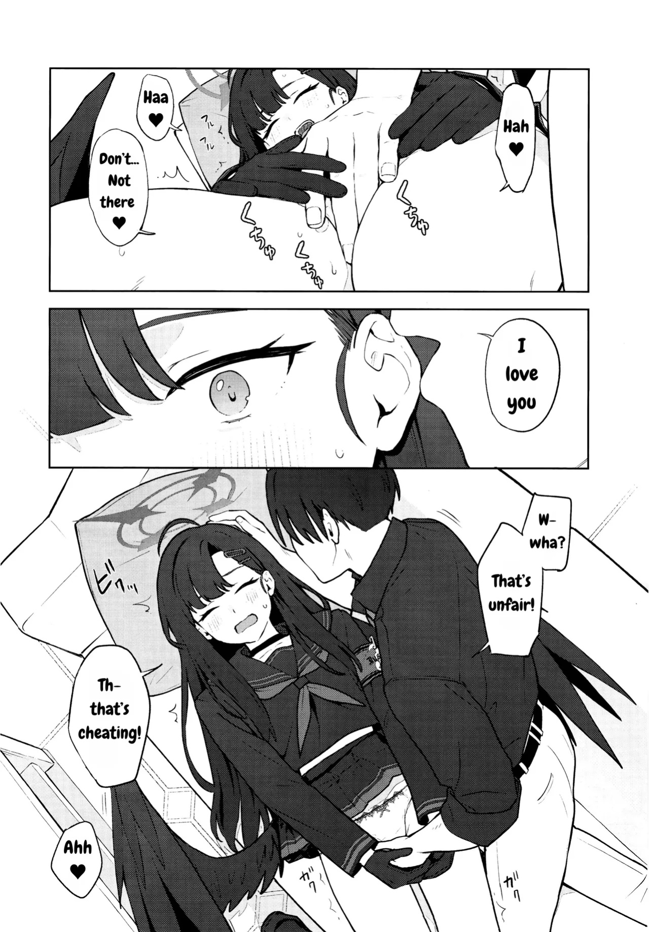 (C105) [Titano-makhia (Mikaduchi)] I love you! (Blue Archive) [DefinitelyNotPixel]