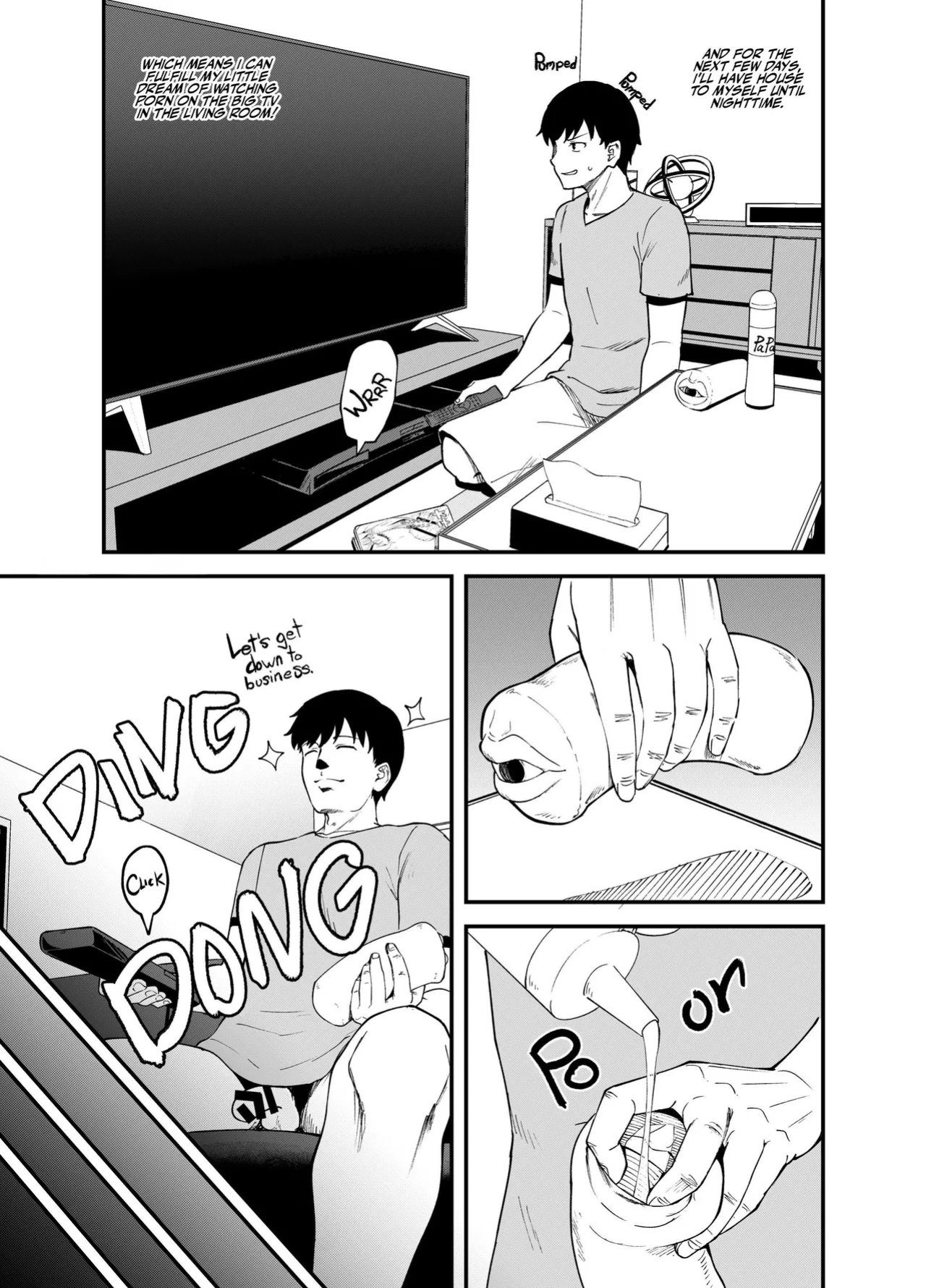 [Tonkotsu Fuumi (Poncocchan)] Soen ni Natteta Osananajimi ga Okuchi Onaho Gayoi Shite Kuru Mikkakan | Three Days Treating My Estranged Friend As An Oral Fuckhole [A Little Someone's Dummy]