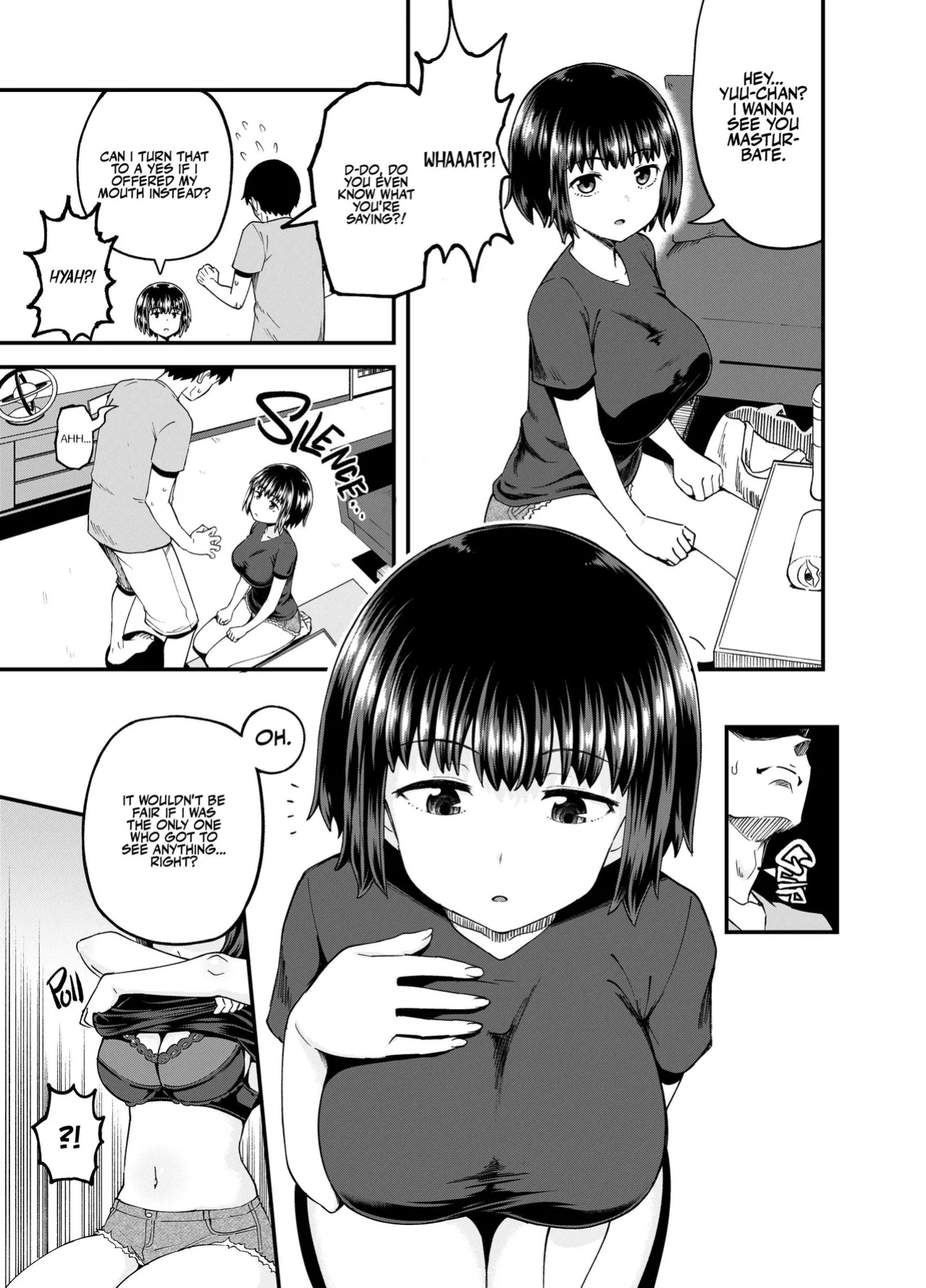 [Tonkotsu Fuumi (Poncocchan)] Soen ni Natteta Osananajimi ga Okuchi Onaho Gayoi Shite Kuru Mikkakan | Three Days Treating My Estranged Friend As An Oral Fuckhole [A Little Someone's Dummy]