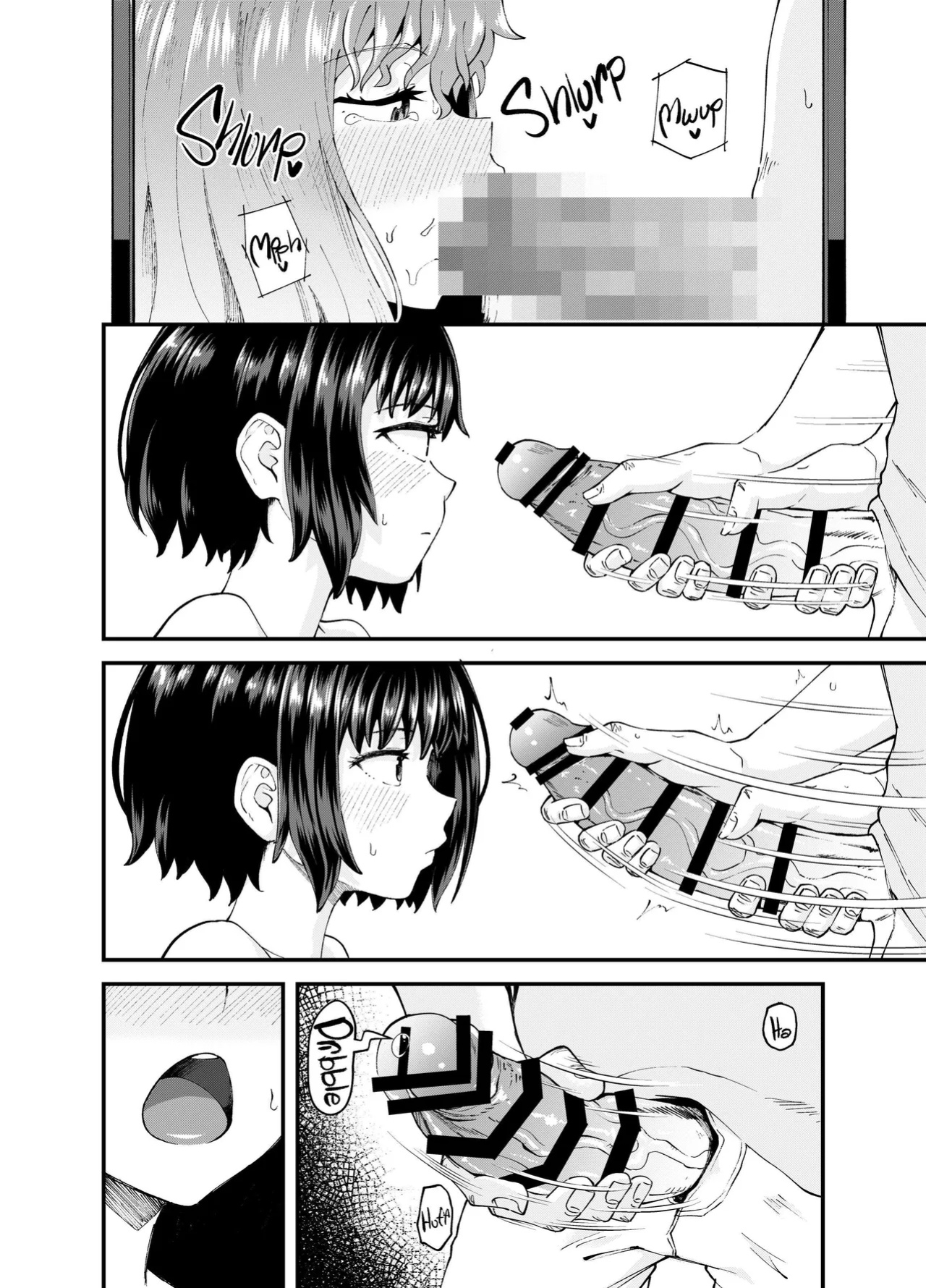 [Tonkotsu Fuumi (Poncocchan)] Soen ni Natteta Osananajimi ga Okuchi Onaho Gayoi Shite Kuru Mikkakan | Three Days Treating My Estranged Friend As An Oral Fuckhole [A Little Someone's Dummy]
