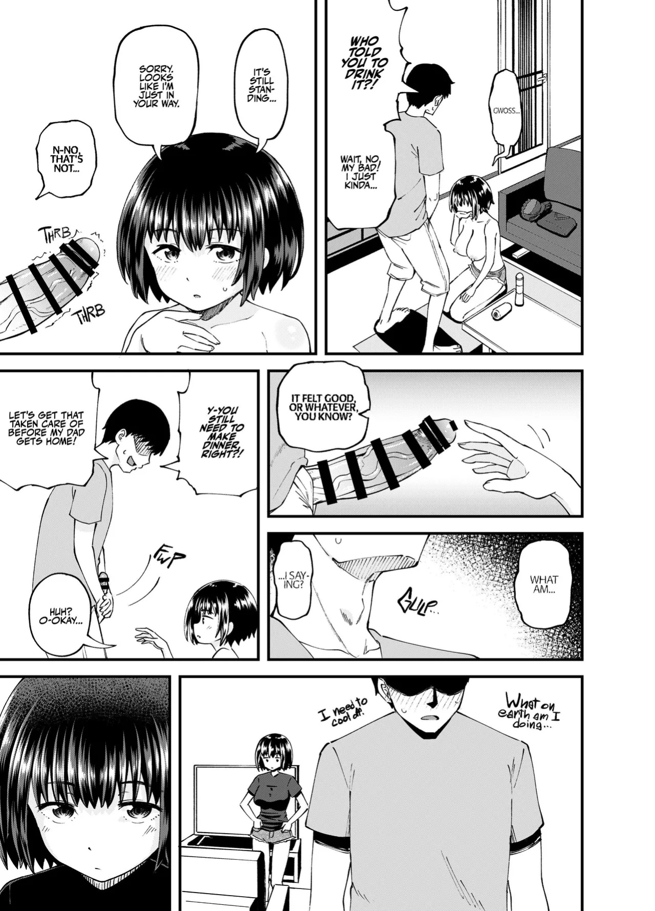 [Tonkotsu Fuumi (Poncocchan)] Soen ni Natteta Osananajimi ga Okuchi Onaho Gayoi Shite Kuru Mikkakan | Three Days Treating My Estranged Friend As An Oral Fuckhole [A Little Someone's Dummy]