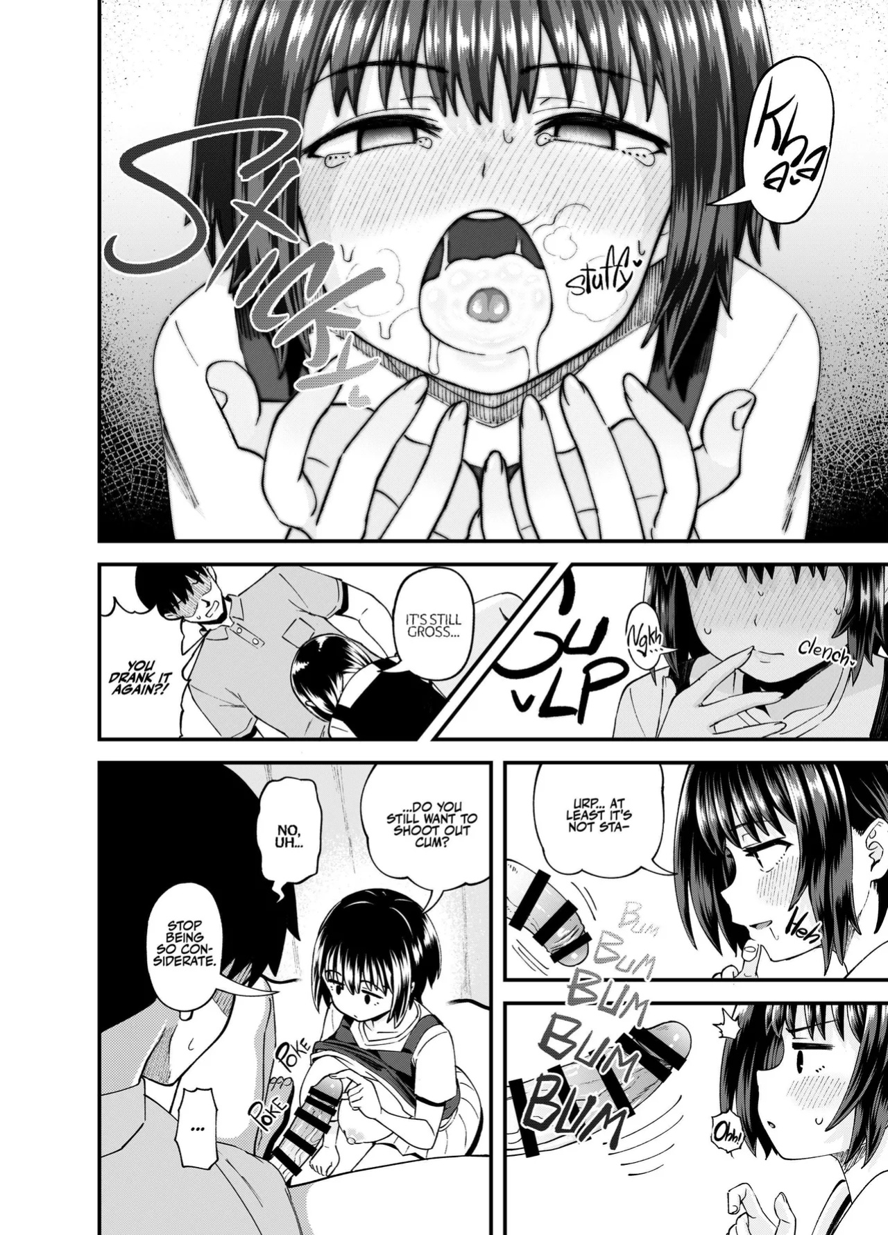 [Tonkotsu Fuumi (Poncocchan)] Soen ni Natteta Osananajimi ga Okuchi Onaho Gayoi Shite Kuru Mikkakan | Three Days Treating My Estranged Friend As An Oral Fuckhole [A Little Someone's Dummy]