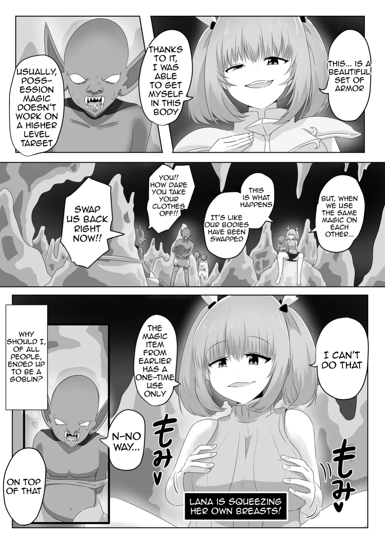 [C Hange (hangesho)] The Female Knight Who Lost Everything To Goblins