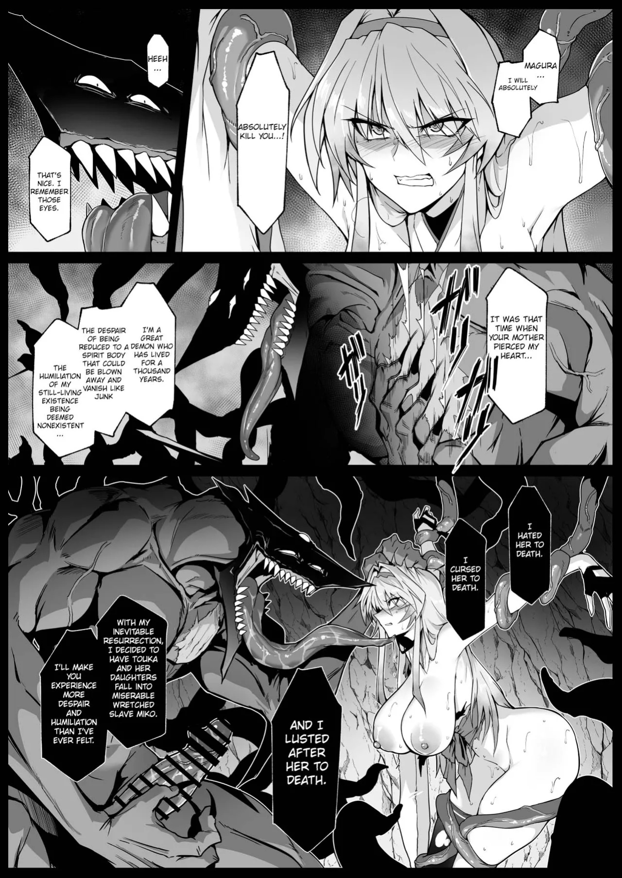 [Hokkebain! (Halcon)] Hama no Miko Ingoku ni Otsu|Exorcist Shrine Maiden~Falling into a Lewd Hell~[MTL]