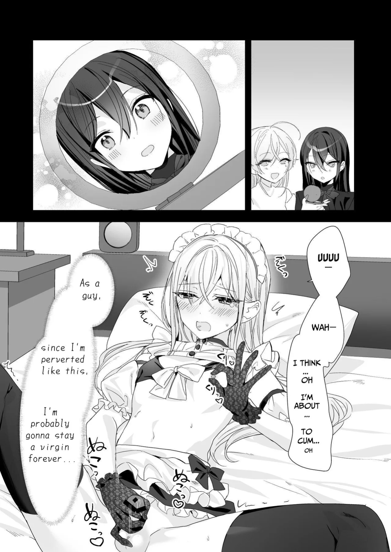 [Sokuochi Shoujo (Kagamino Mochiko)] Josou Shounen to Ama Seme Onee-san | Crossdressing Guy and Sweetly Aggressive Woman [Mahou Shoujon't]