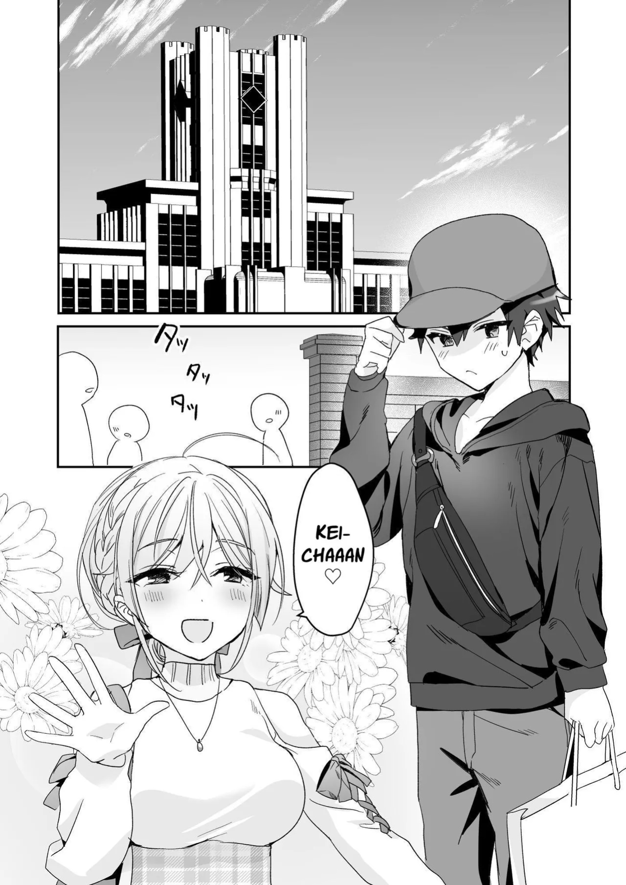[Sokuochi Shoujo (Kagamino Mochiko)] Josou Shounen to Ama Seme Onee-san | Crossdressing Guy and Sweetly Aggressive Woman [Mahou Shoujon't]