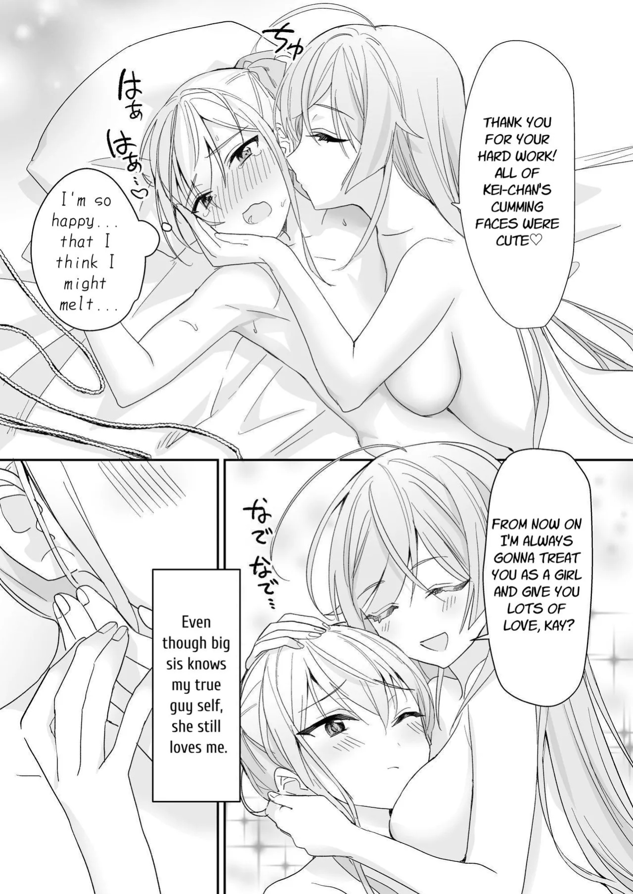[Sokuochi Shoujo (Kagamino Mochiko)] Josou Shounen to Ama Seme Onee-san | Crossdressing Guy and Sweetly Aggressive Woman [Mahou Shoujon't]