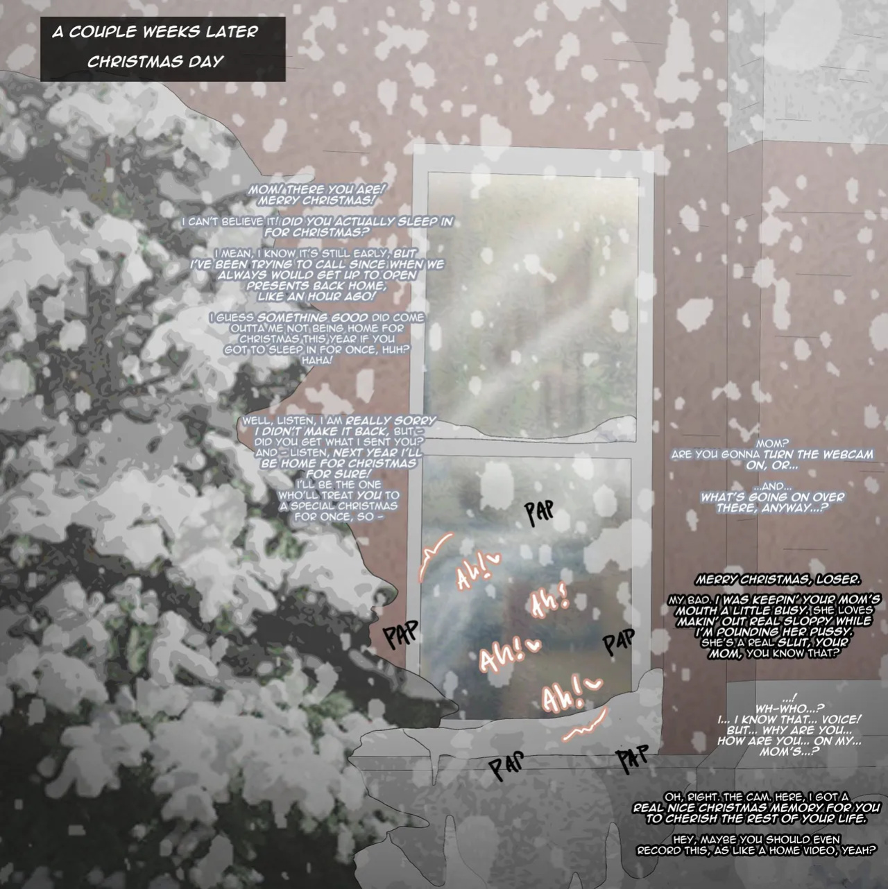 [contingency] Filling His Mother's Void on Christmas Day