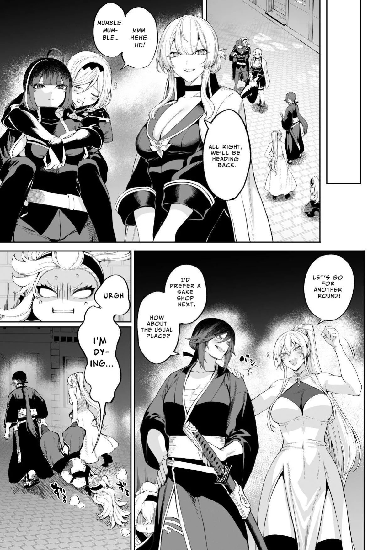[Nekono Oyashiro (Mashu)] Ikusa Otome to Ikusa Goto! ~Onna Mahoutsukai Hen~ | War Play with the Maidens of Battle! ~Female Mage~ [Benri]