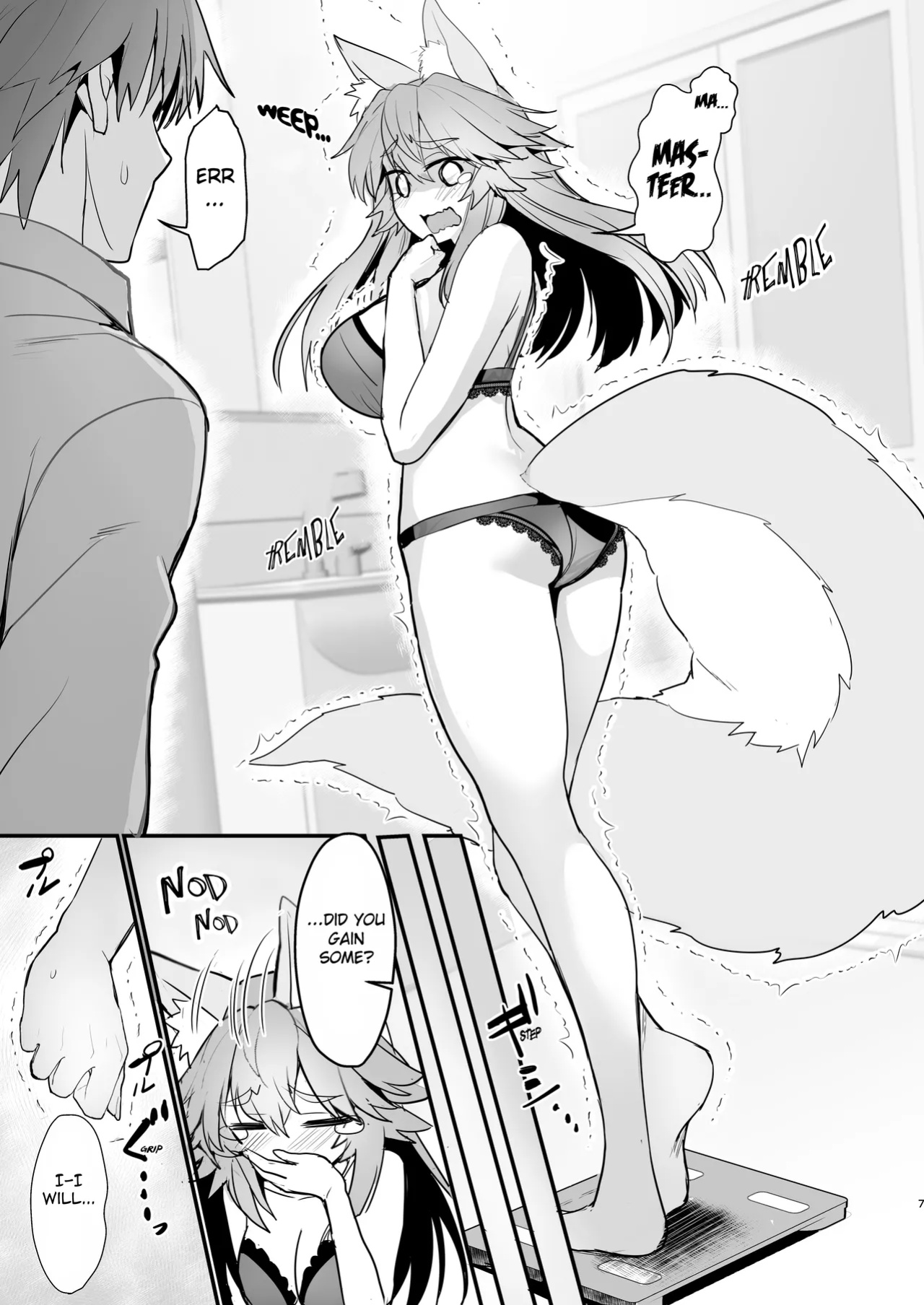 (C105) [Yamitsuki Honpo (Wise Speak)] Tamamo-san Taikei Iji Workout - Tamamo-san's Stay in Good Shape Workout (Fate/EXTRA CCC) {Mant}
