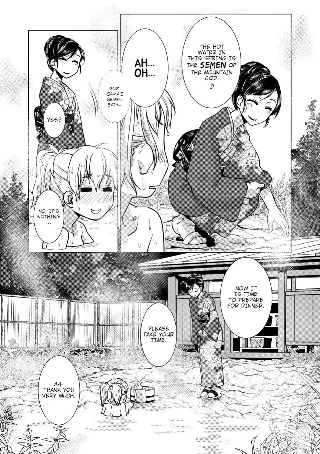 [Kamotama] Futanari Okami no Namahame Hanjouki [English Translated]