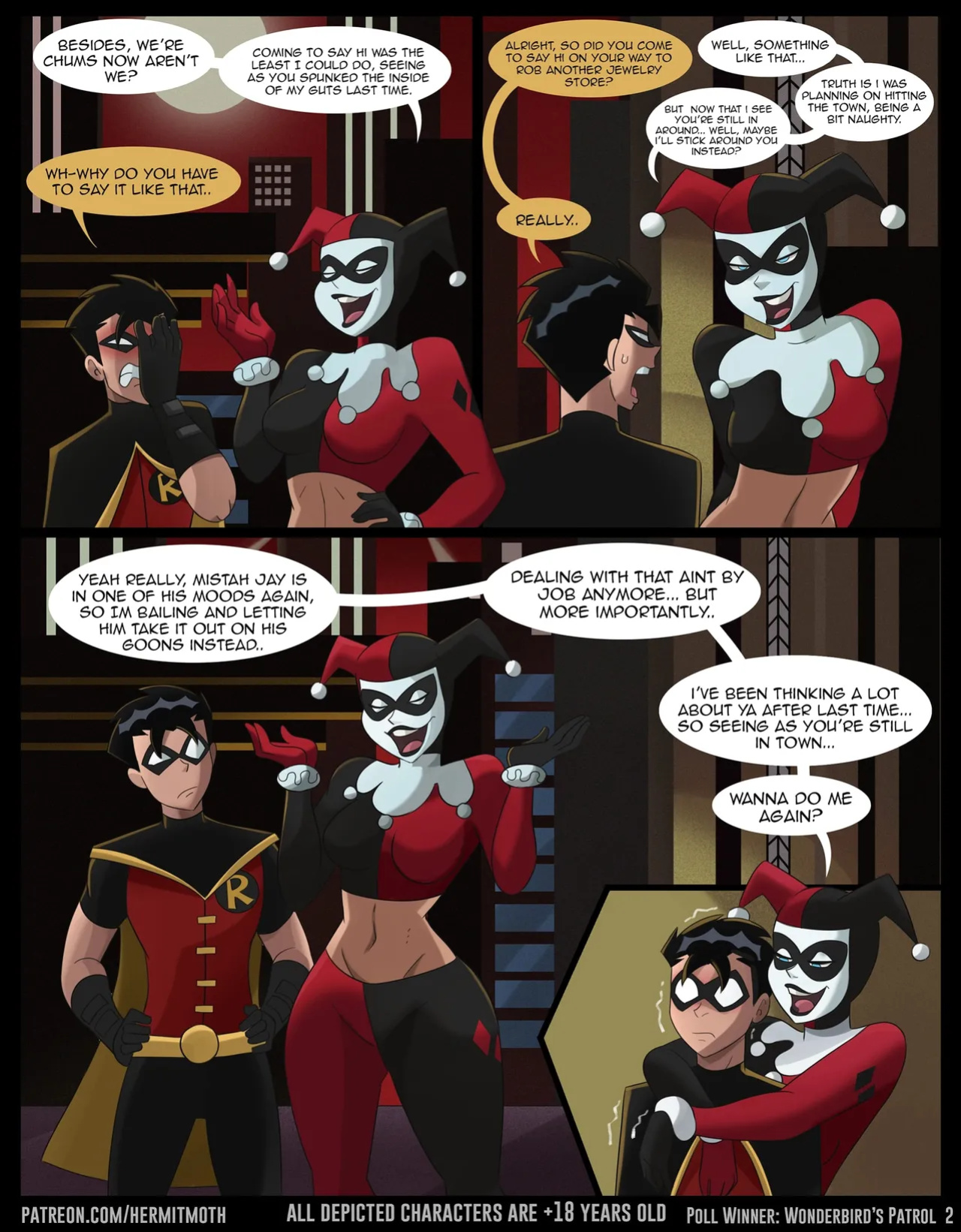 Harley's Ride (Batman) [Hermit Moth] - 2 . Harley's Ride