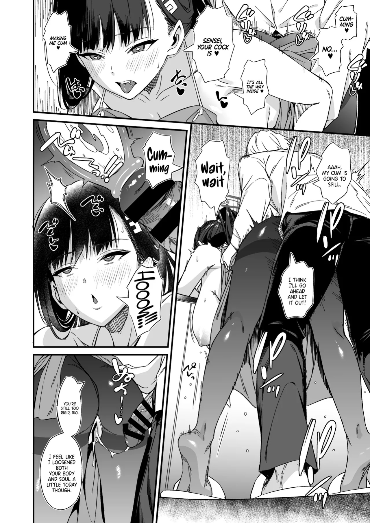 [AERODOG (inu)] Tsukatsuki Rio no Gohoushi Seikatsu / Tsukatsuki Rio's Service Life (Blue Archive)