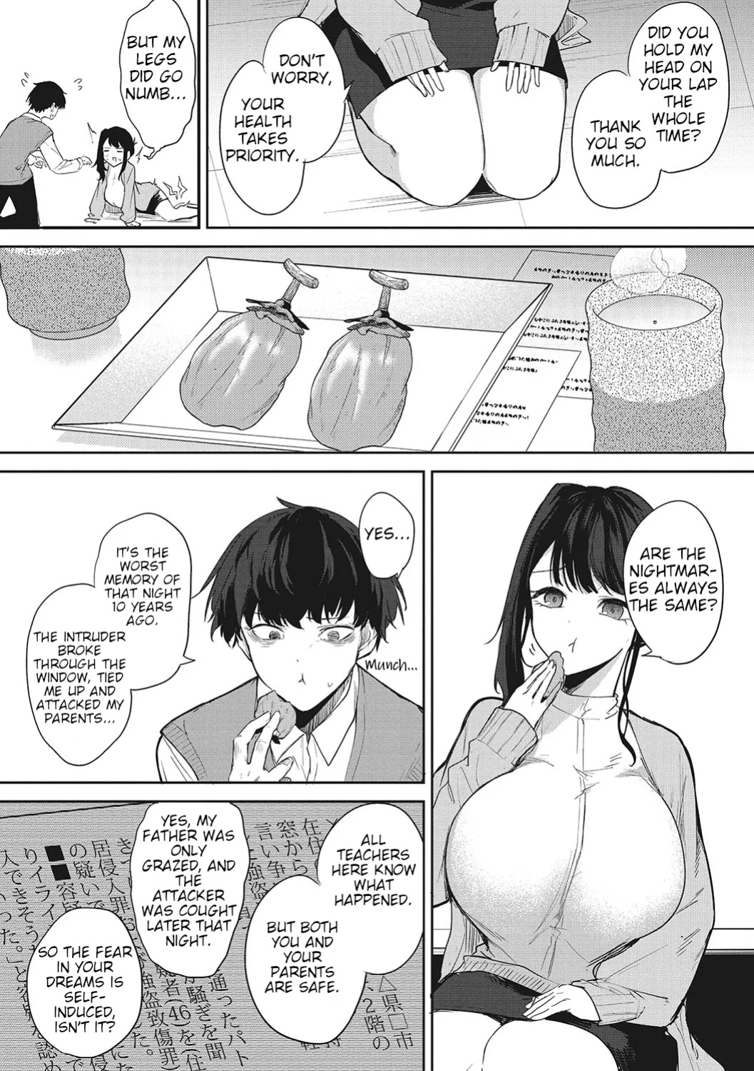 [Kurokawa Otogi] Anmin no Otomo | A Good Sleeping Companion (COMIC HOTMILK 2024-05)