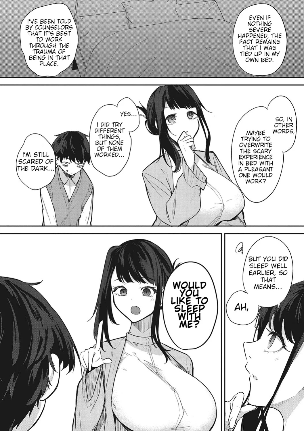 [Kurokawa Otogi] Anmin no Otomo | A Good Sleeping Companion (COMIC HOTMILK 2024-05)