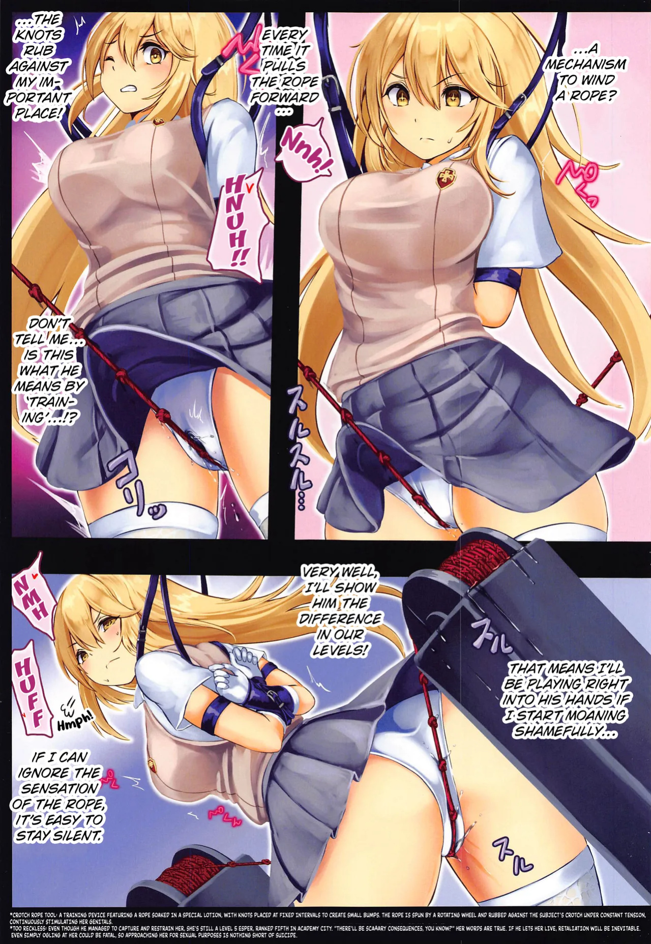 (C99) [Monaka Udon (Monikano)] Chounouryokusha Shokuhou Misaki Jinmon Chousho | The Interrogation Record of Shokuhou Misaki the Esper [Kuraudo]