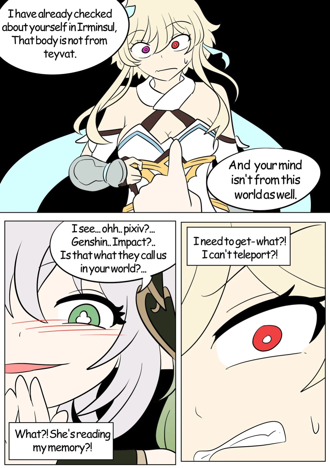 [Vel] Genshin TSF: Forbidden Knowledge
