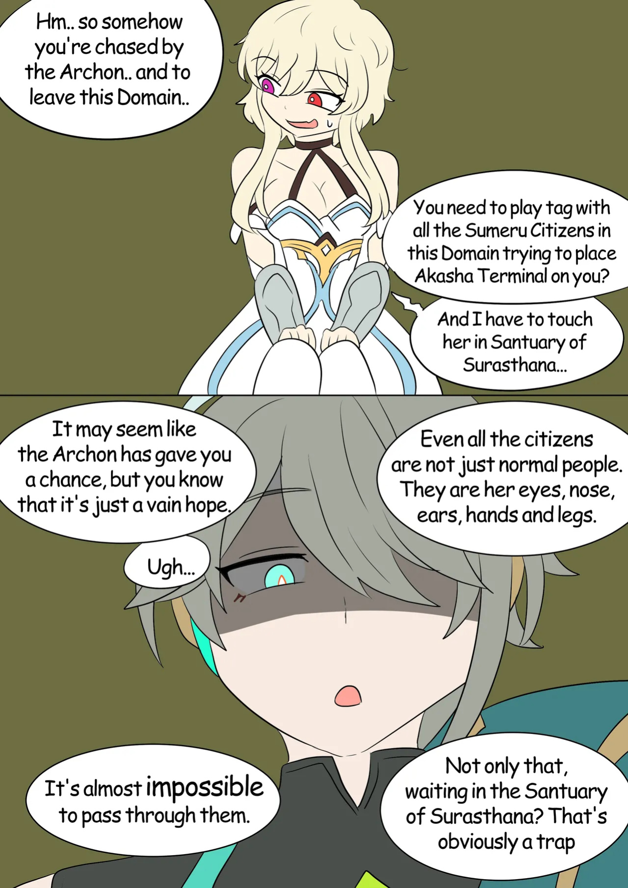 [Vel] Genshin TSF: Forbidden Knowledge