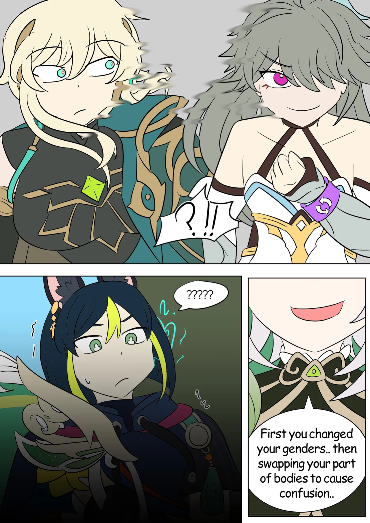 [Vel] Genshin TSF: Forbidden Knowledge