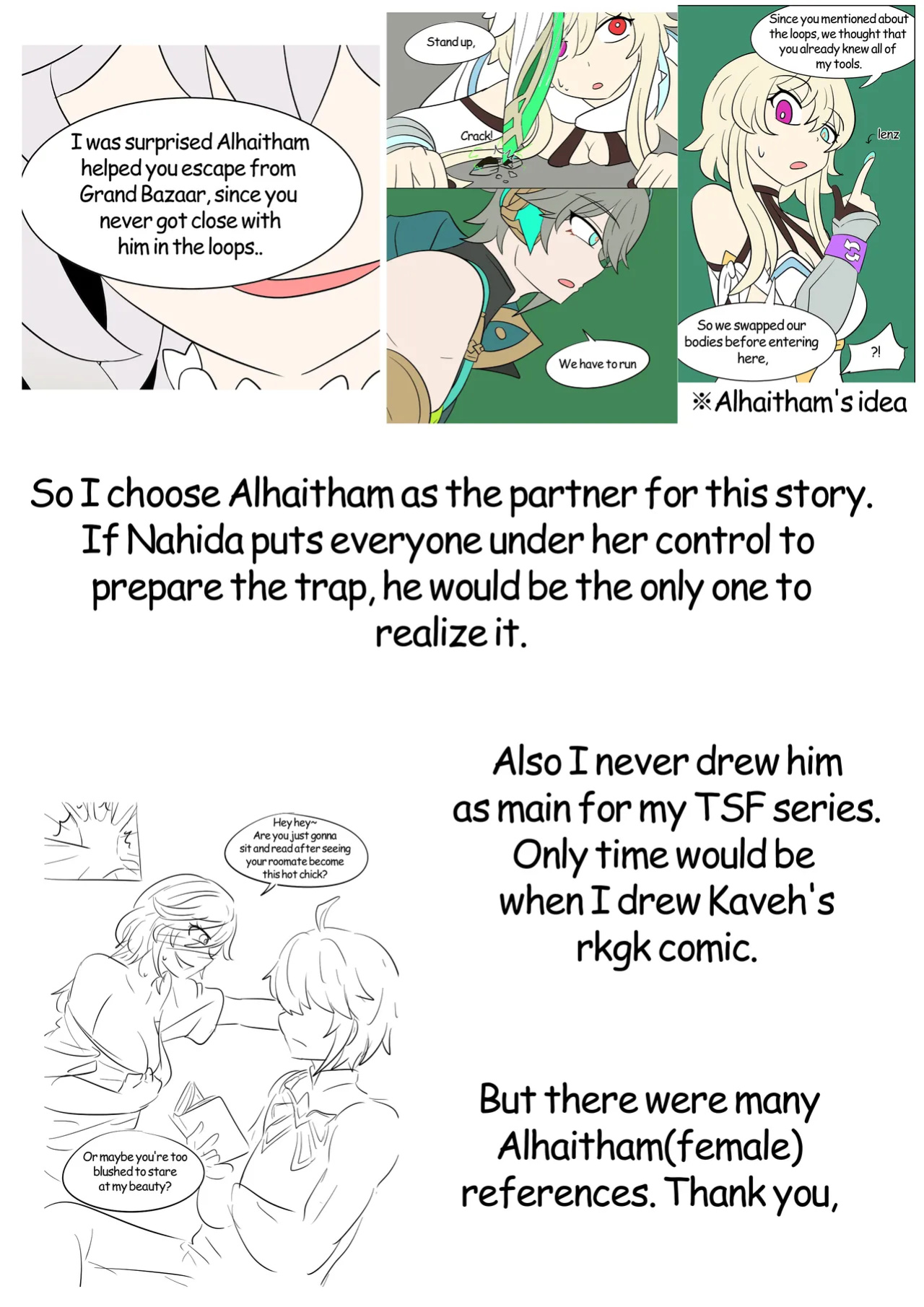 [Vel] Genshin TSF: Forbidden Knowledge