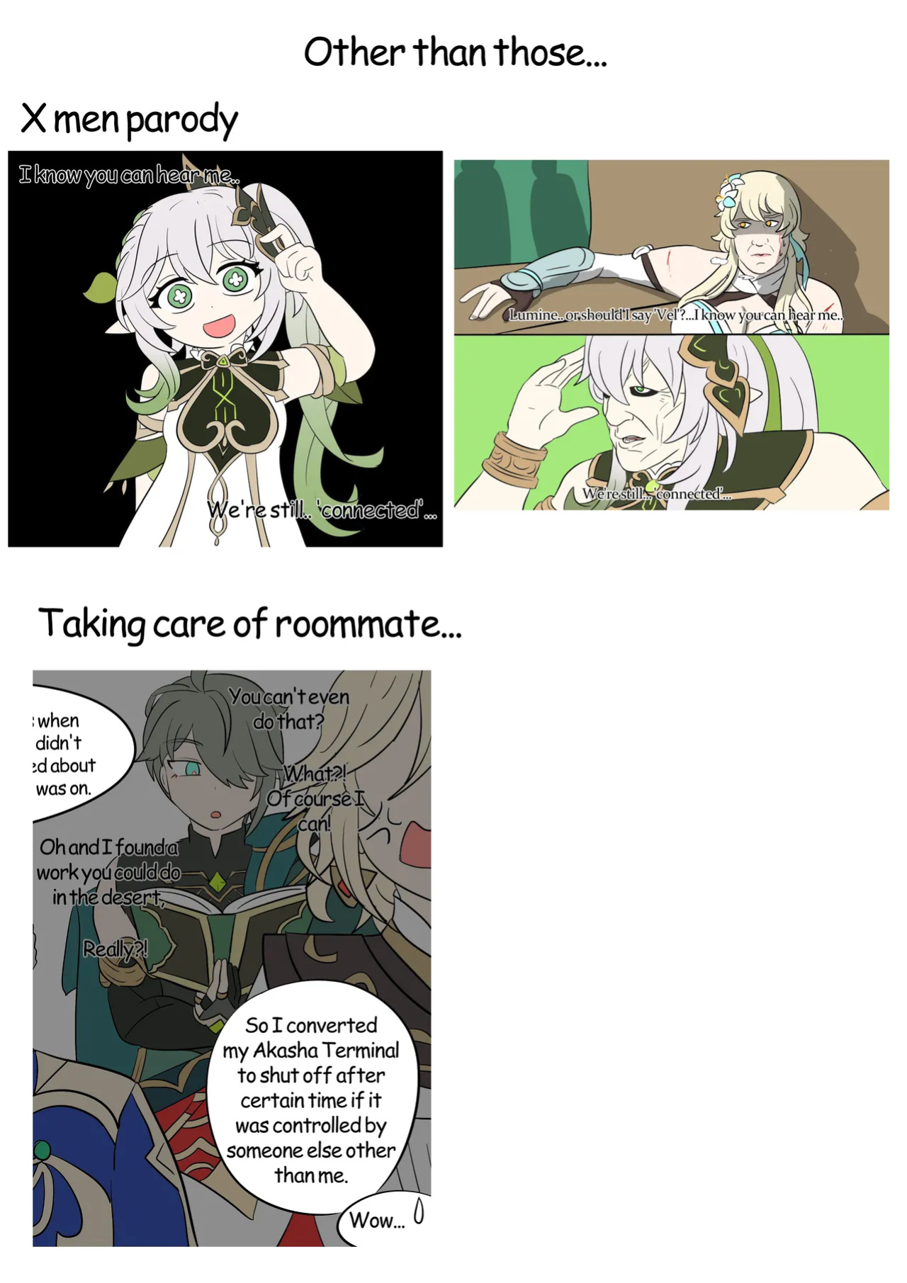 [Vel] Genshin TSF: Forbidden Knowledge