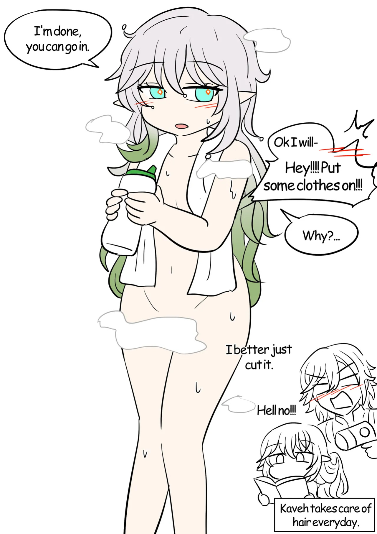 [Vel] Genshin TSF: Forbidden Knowledge