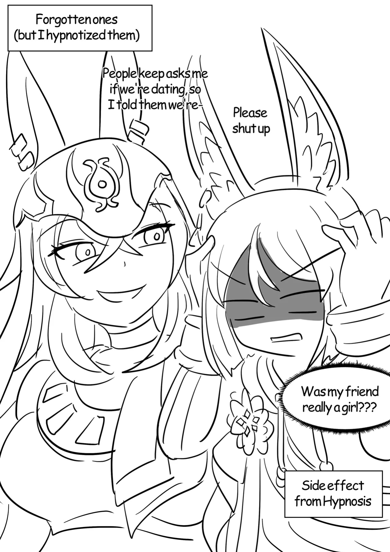 [Vel] Genshin TSF: Forbidden Knowledge