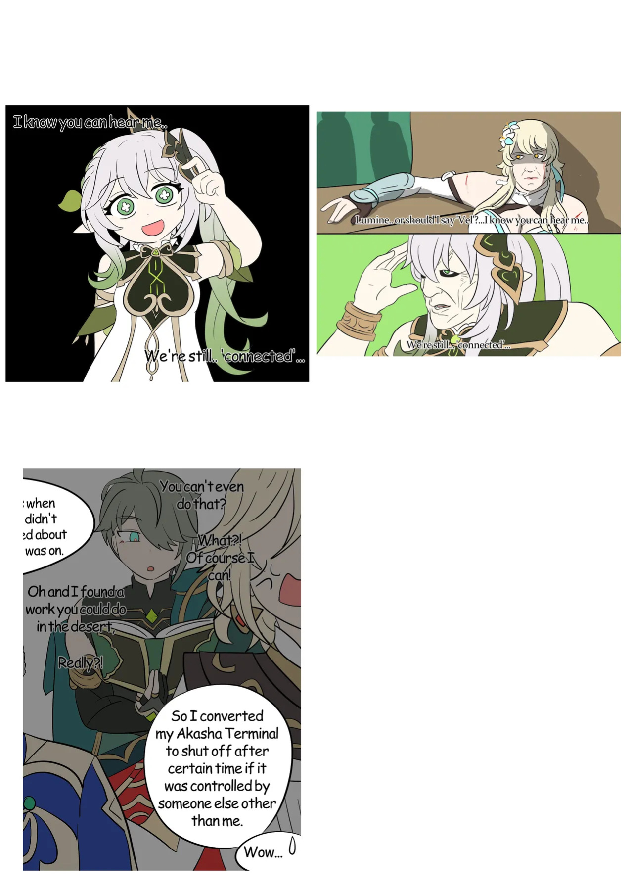 [Vel] Genshin TSF: Forbidden Knowledge