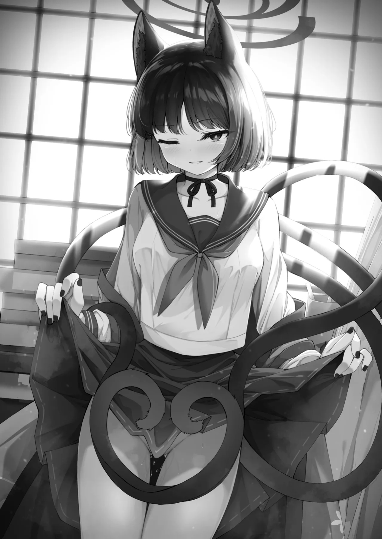 [Tsukuten (Madoka Tsukumo)] Ama Kikyou no Dokusenyoku (Blue Archive) [Tigoris Translates]