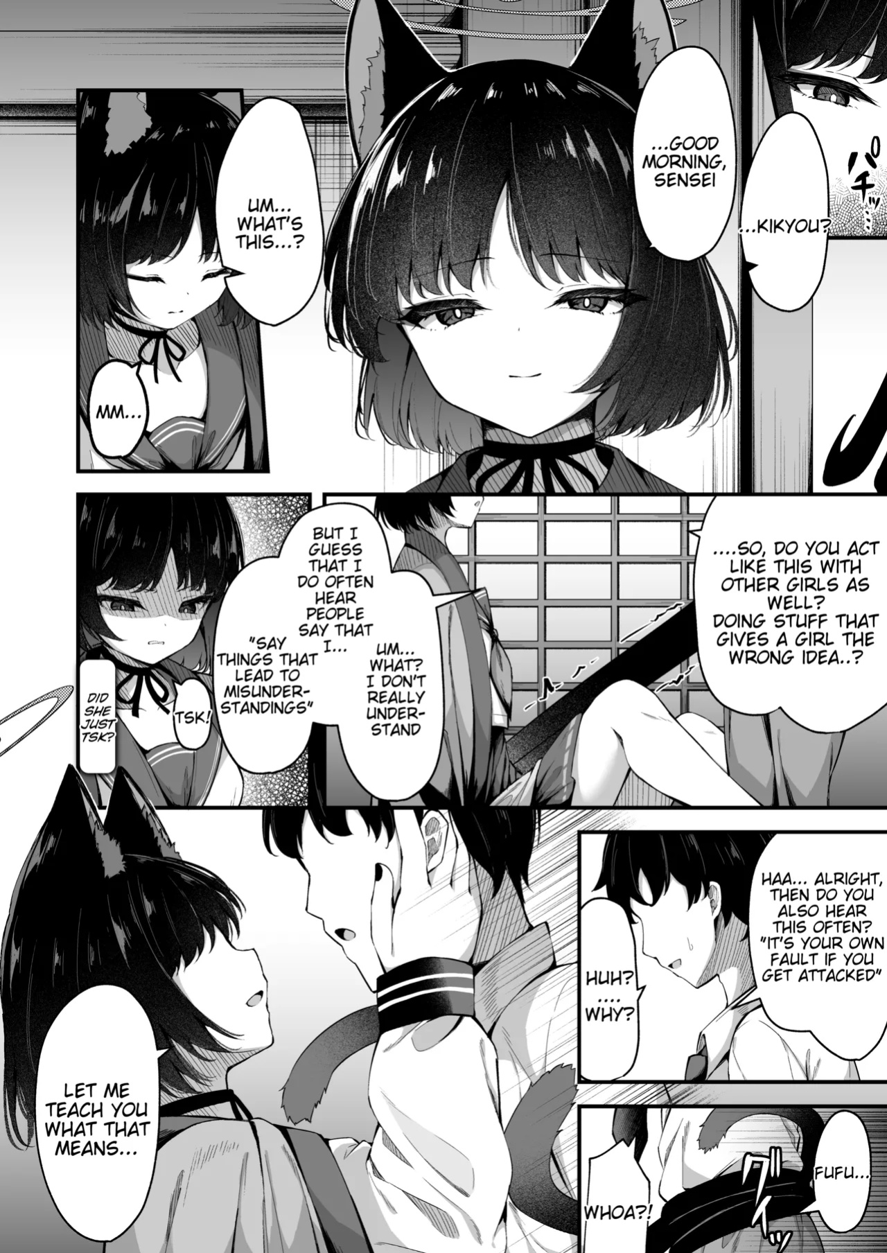 [Tsukuten (Madoka Tsukumo)] Ama Kikyou no Dokusenyoku (Blue Archive) [Tigoris Translates]