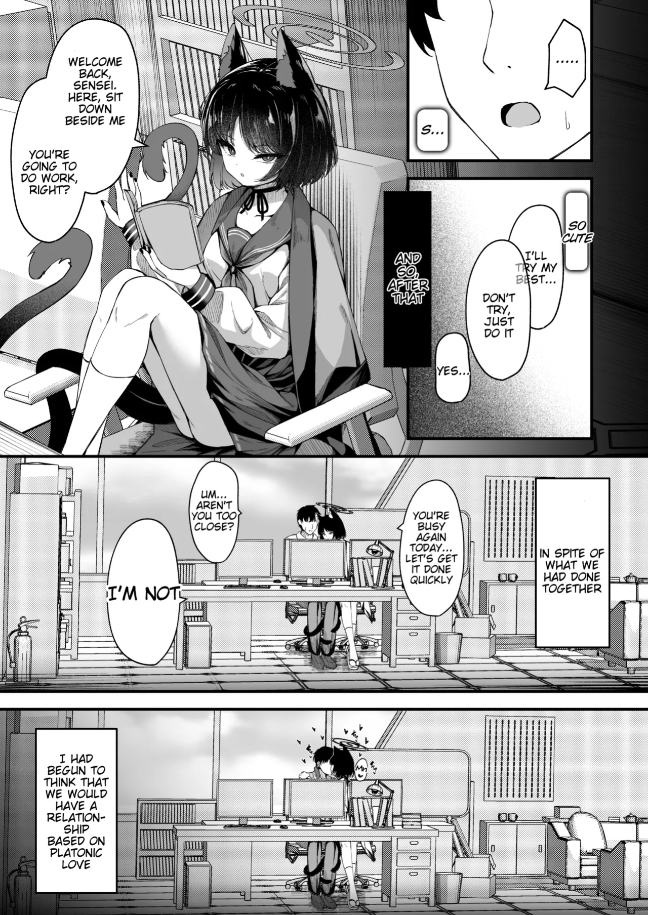 [Tsukuten (Madoka Tsukumo)] Ama Kikyou no Dokusenyoku (Blue Archive) [Tigoris Translates]