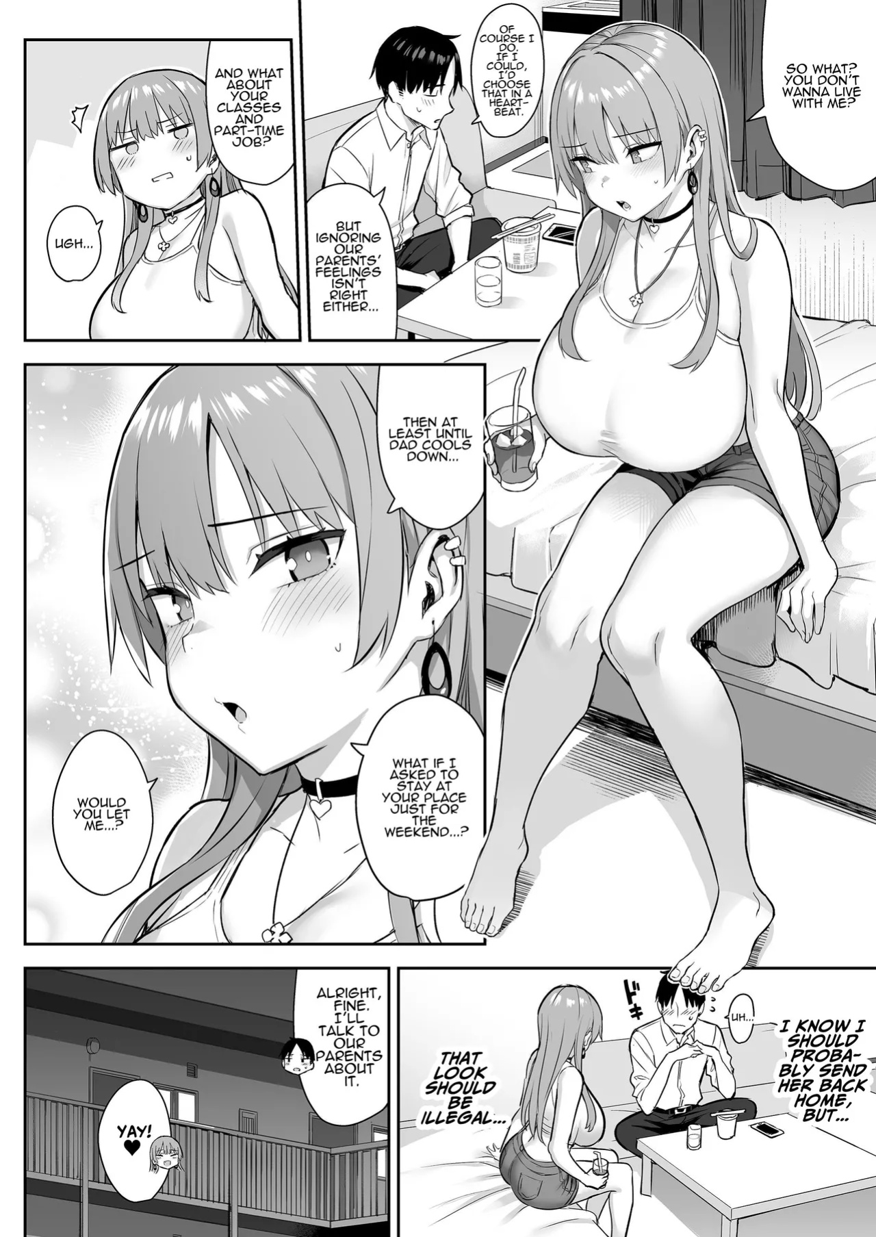 [Ichibocchi (Ichinomiya Yuu)] Moto InCha no Kyonyuu Yariman Imouto ga Erosugite, Onii-chan wa Mou...!! 4 | I Can't Handle My Former Bookworm Little Sister Now That She's a Slut!! 4 [ADTL]