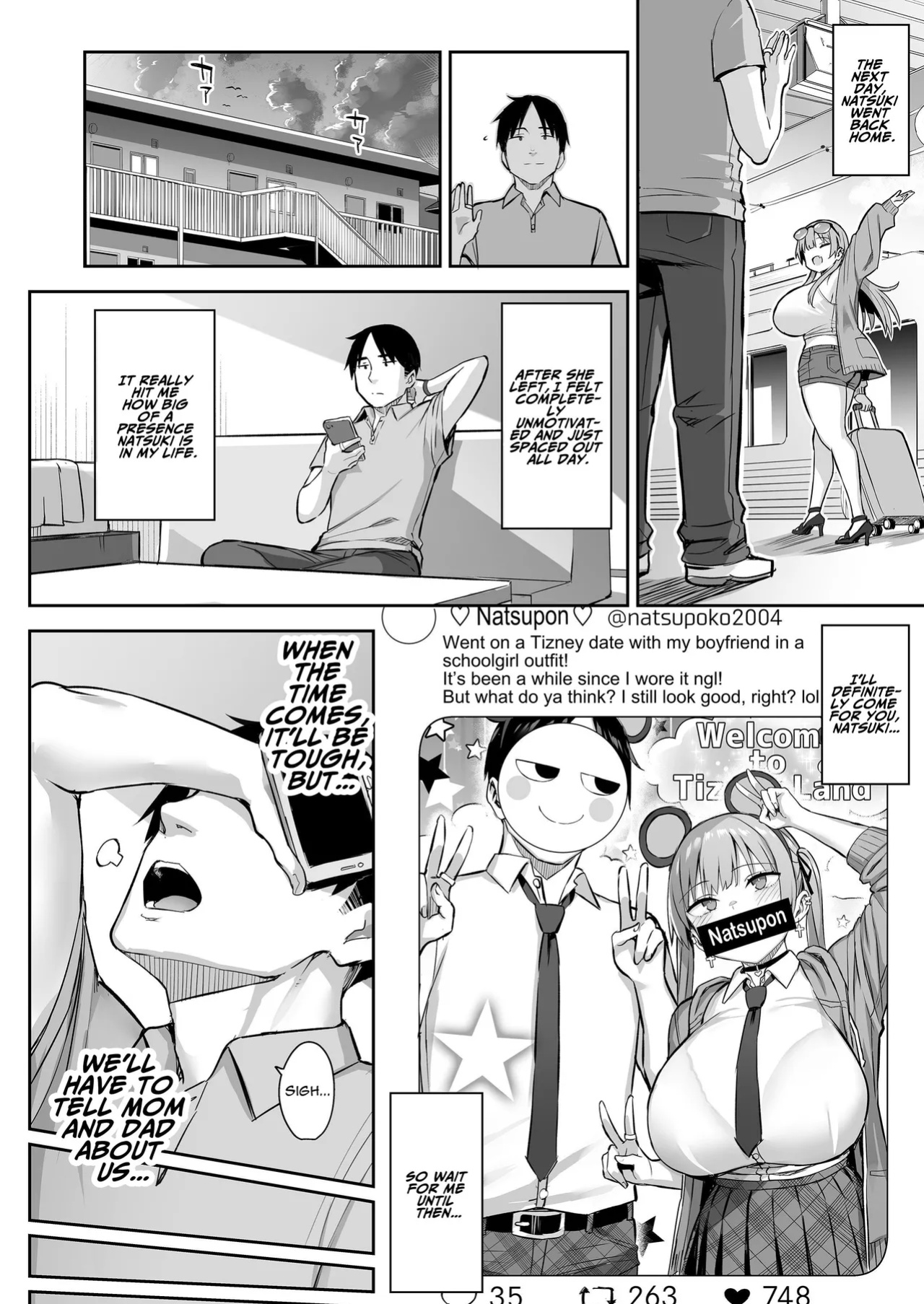 [Ichibocchi (Ichinomiya Yuu)] Moto InCha no Kyonyuu Yariman Imouto ga Erosugite, Onii-chan wa Mou...!! 4 | I Can't Handle My Former Bookworm Little Sister Now That She's a Slut!! 4 [ADTL]