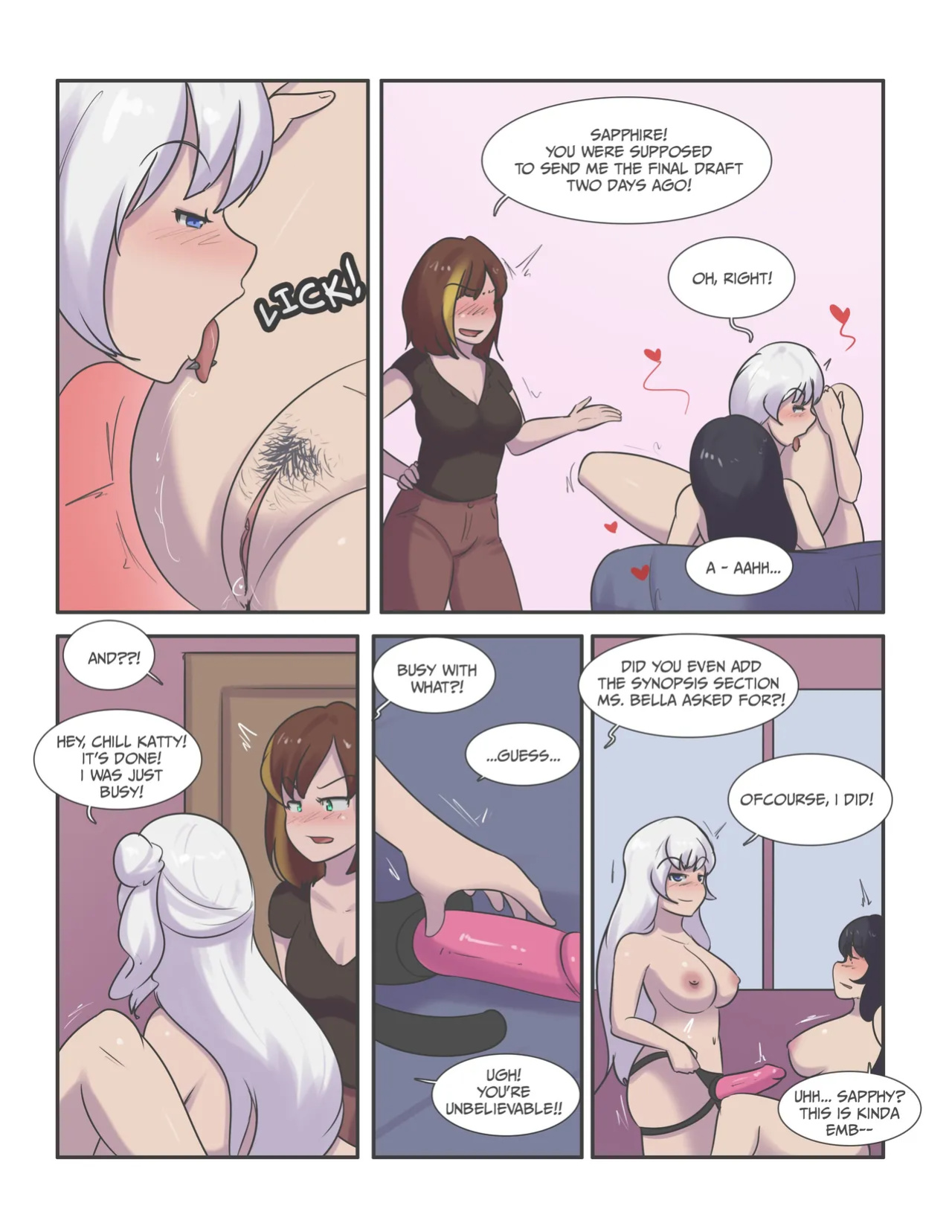 [Mekkx] Strap-on comic