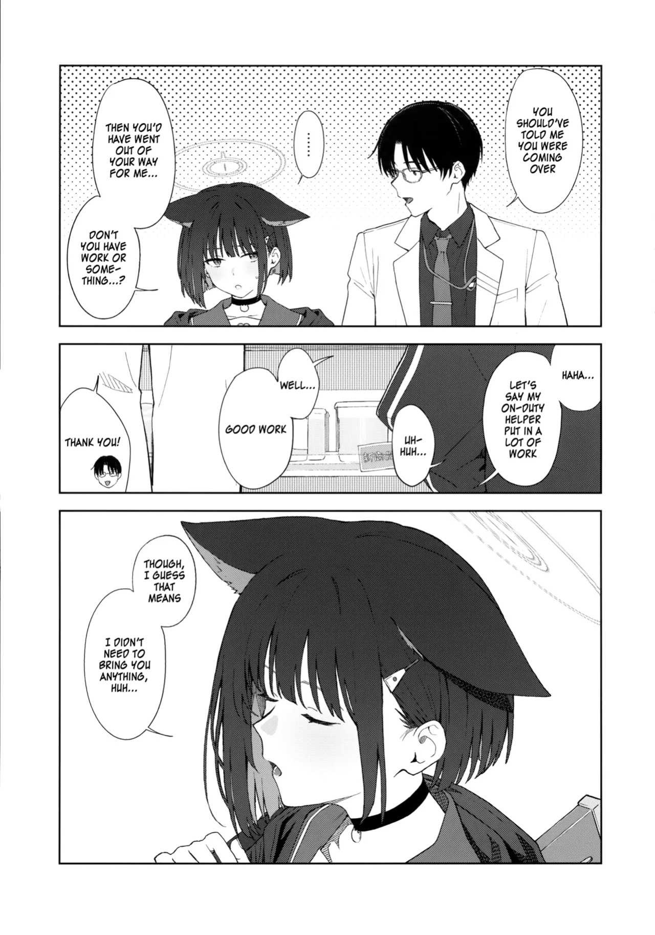 (C104) [Titano-makhia (Mikaduchi)] Konya wa Kuroneko to. | A Night with a Black Cat. (Blue Archive) [SDF]