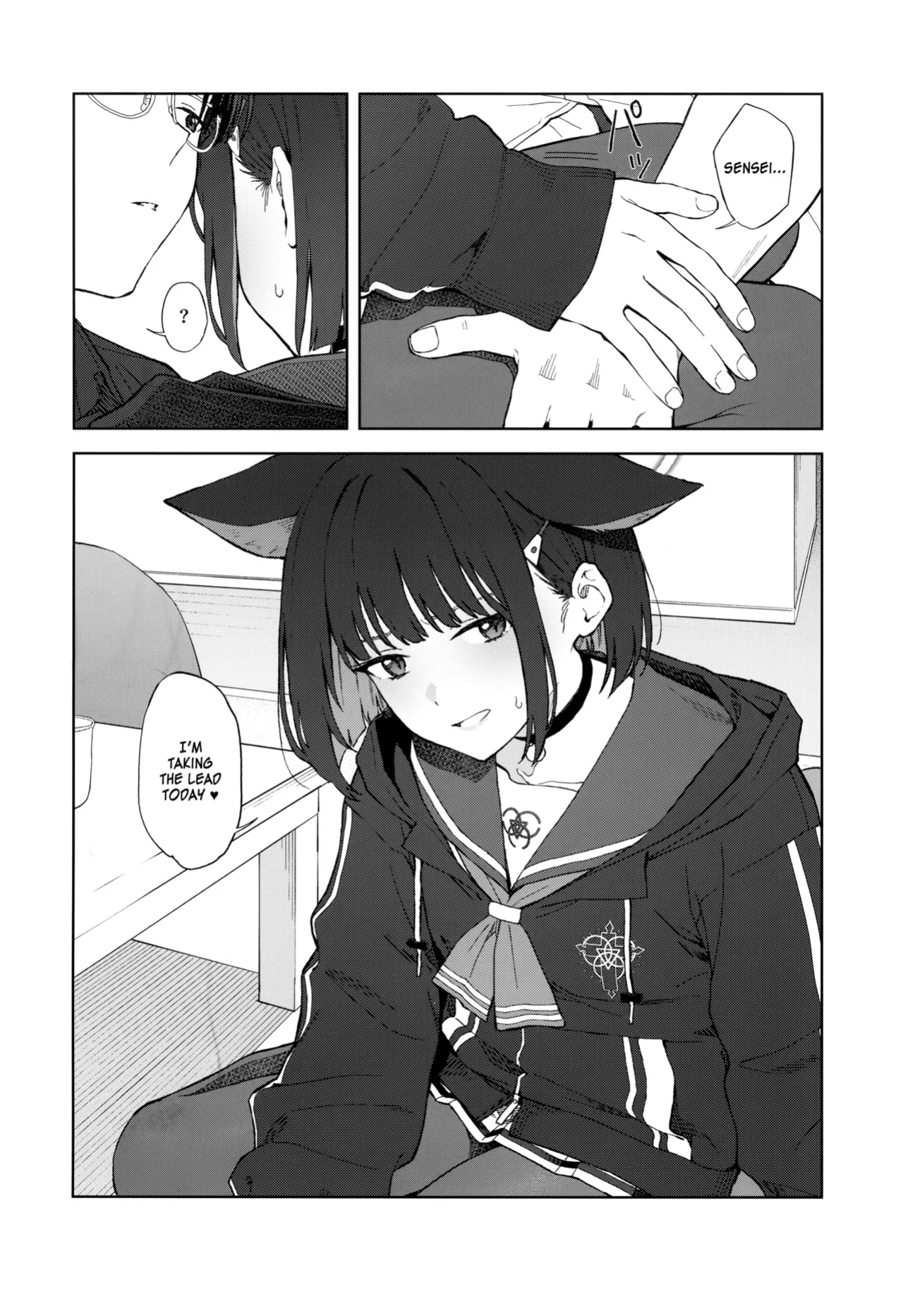 (C104) [Titano-makhia (Mikaduchi)] Konya wa Kuroneko to. | A Night with a Black Cat. (Blue Archive) [SDF]