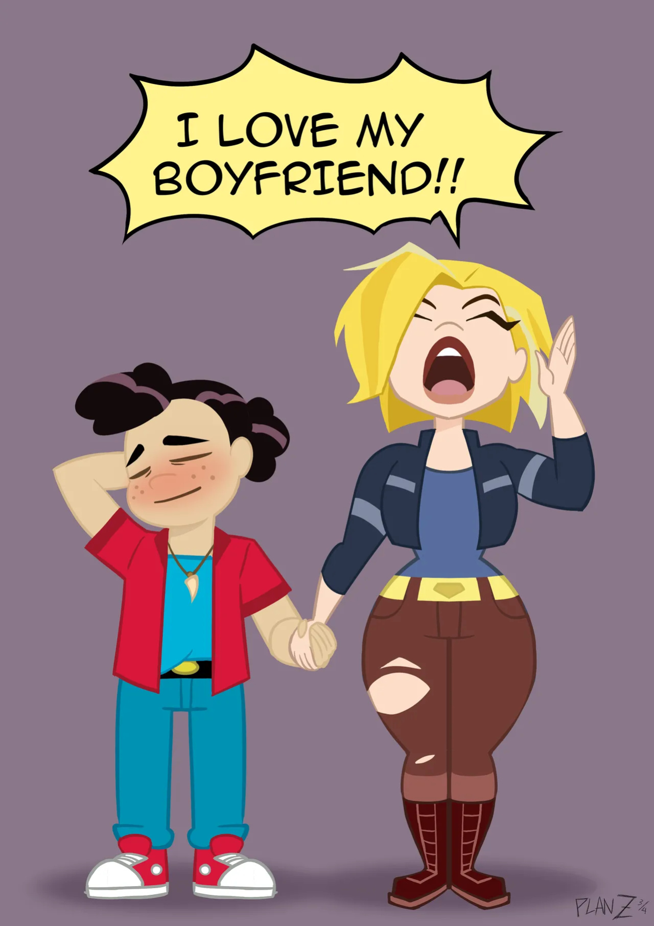 [PlanZ34] The Best Valentine's Gift Ever (DC Superhero Girls)