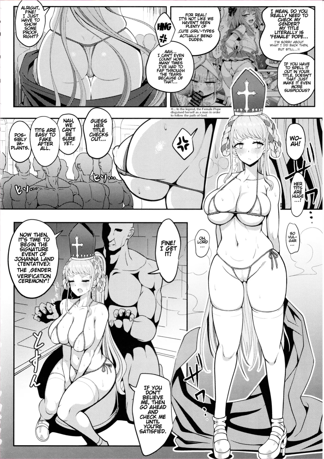 (C103) [Nyala Ponga (Sekai Saisoku no Panda)] Johanna Hard (Fate/Grand Order) [Lakshmi-Translations]
