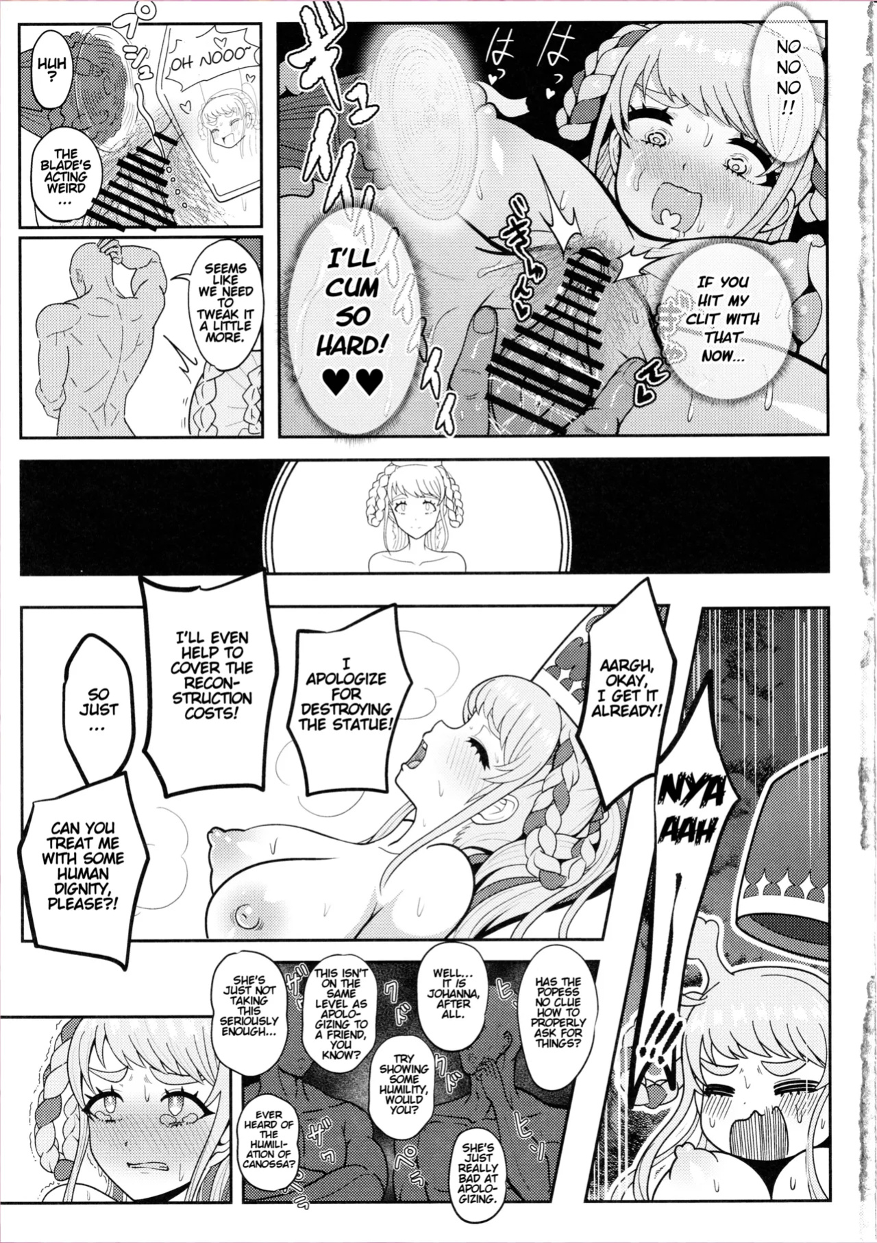 (C103) [Nyala Ponga (Sekai Saisoku no Panda)] Johanna Hard (Fate/Grand Order) [Lakshmi-Translations]