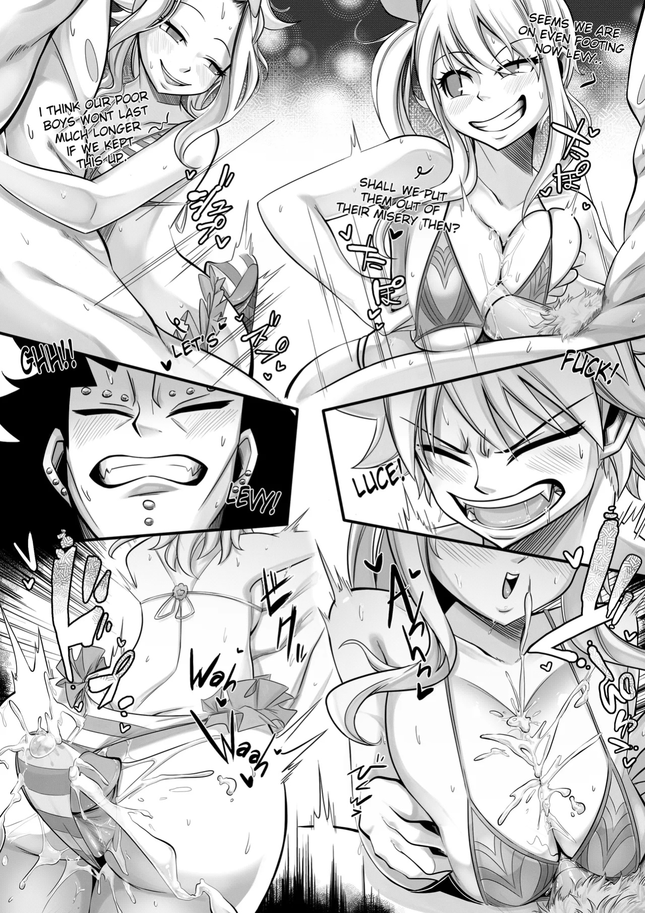 [Joshdinobarney] Summer Dragon Taming Doujin (Fairy Tail) [Uncensored]