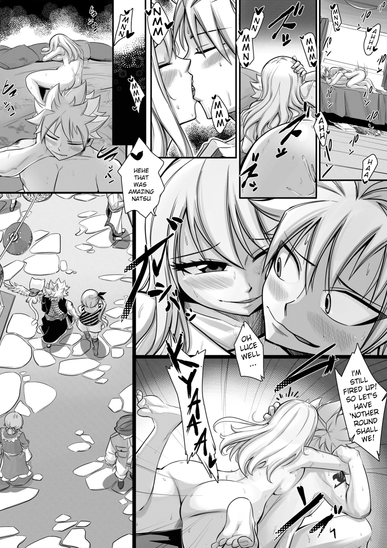 [Joshdinobarney] Fairy Heat 2 Doujin (Fairy Tail) [Uncensored]