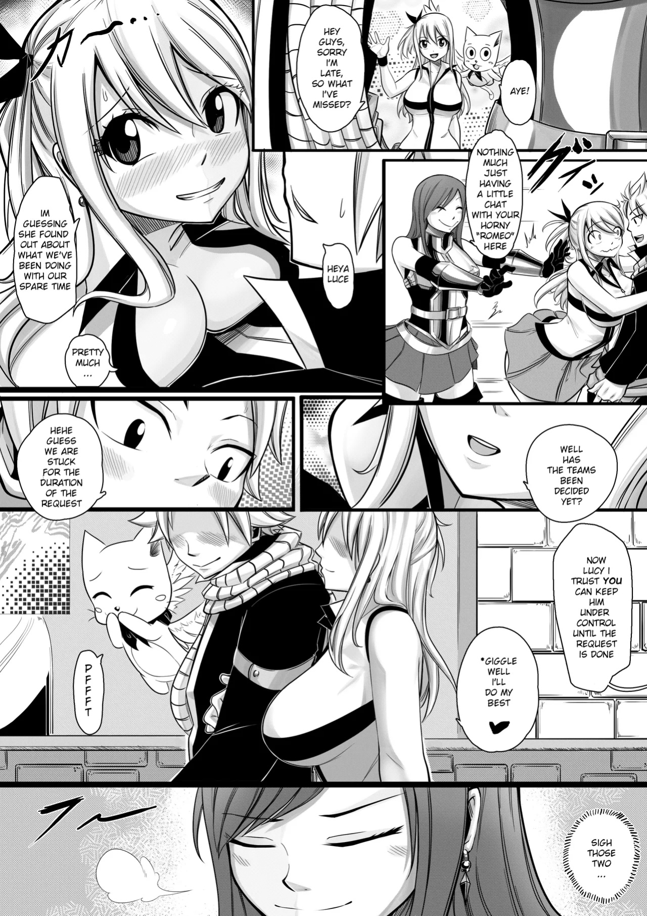 [Joshdinobarney] Fairy Heat 2 Doujin (Fairy Tail) [Uncensored]
