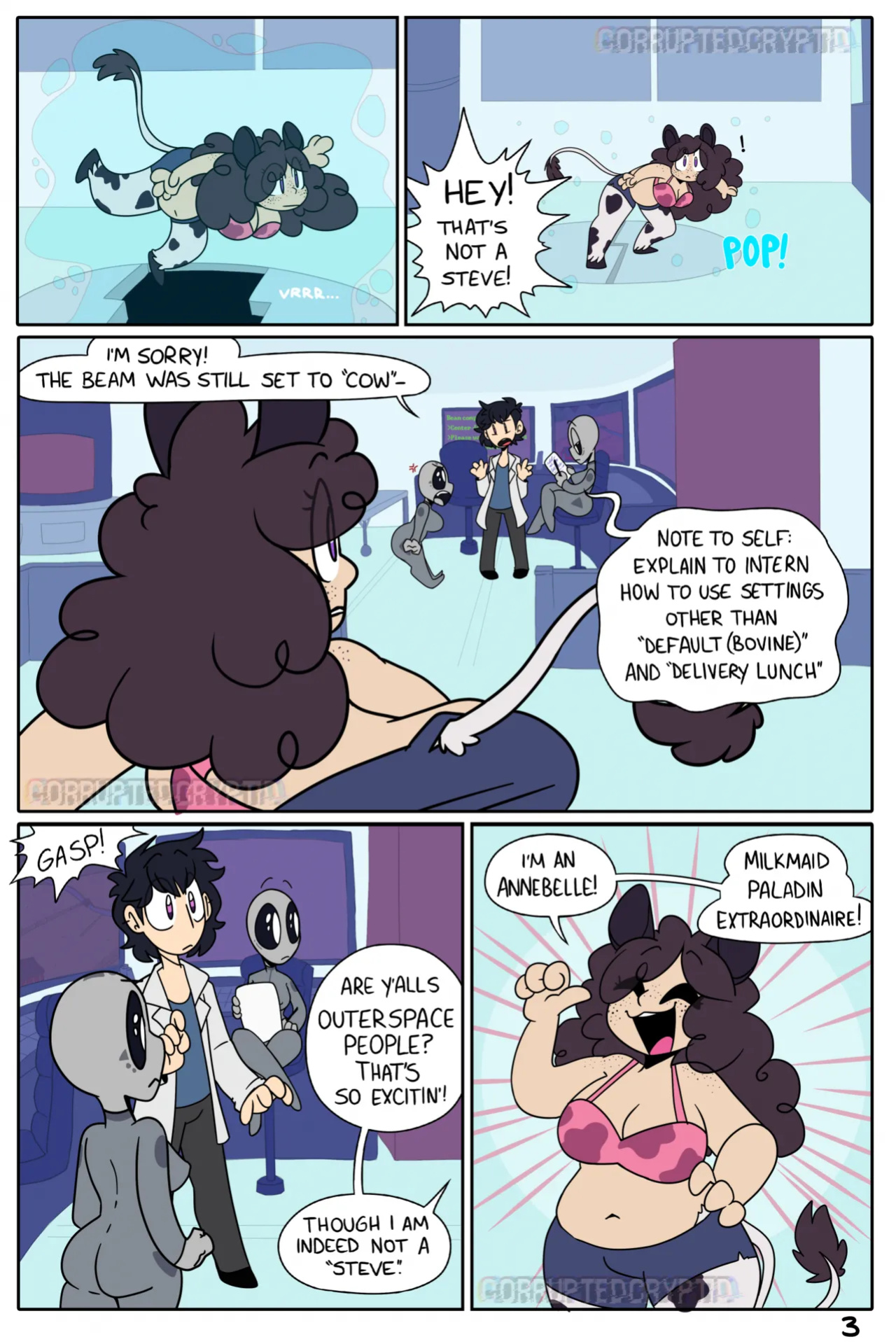 [CorruptedCryptid] Annebelle's Adventure Ch. 2: Operation BlueBalls