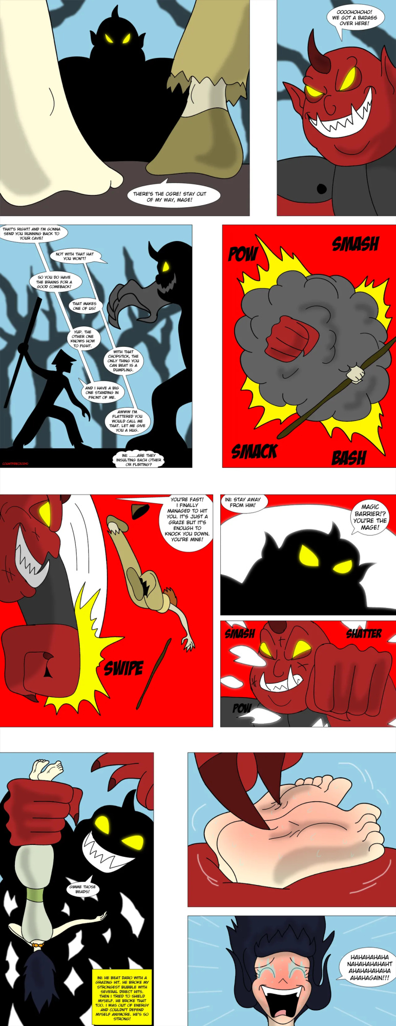 Countfire - The Barefoot Traveller (Chapter 1-6)