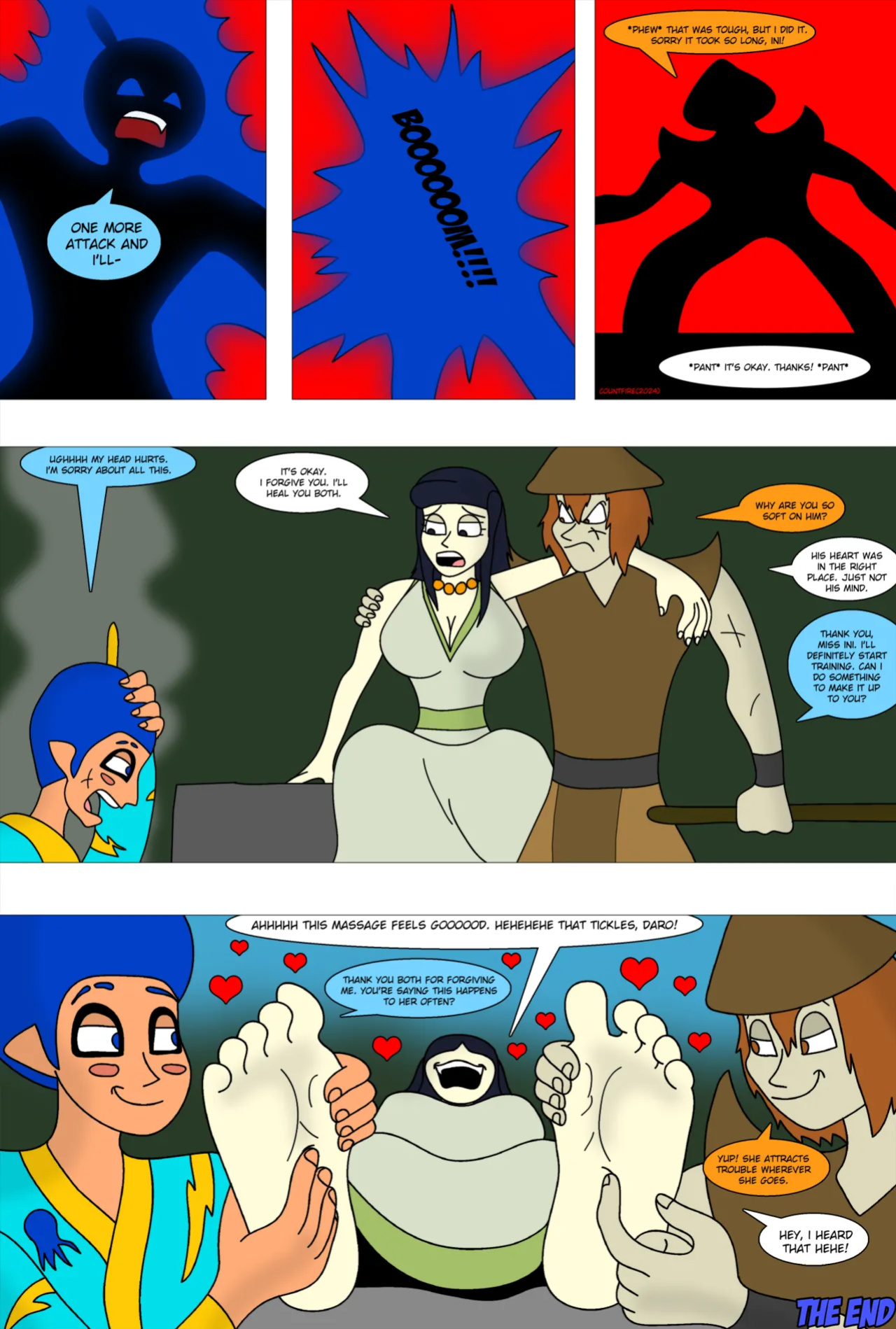 Countfire - The Barefoot Traveller (Chapter 1-6)